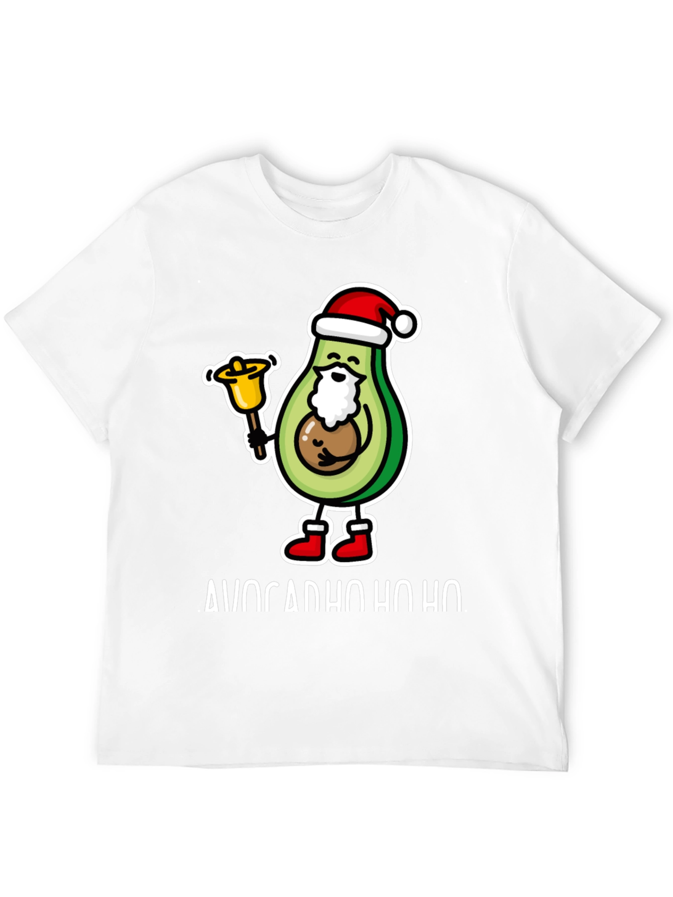 Avocado Ho Ho Ho Christmas T-Shirt