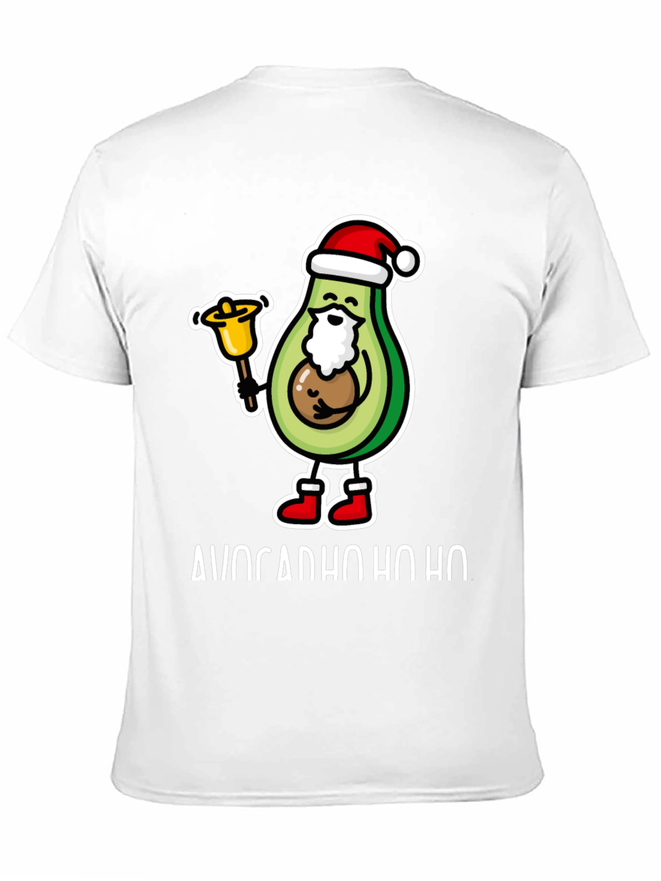 Avocado Ho Ho Ho Christmas T-Shirt