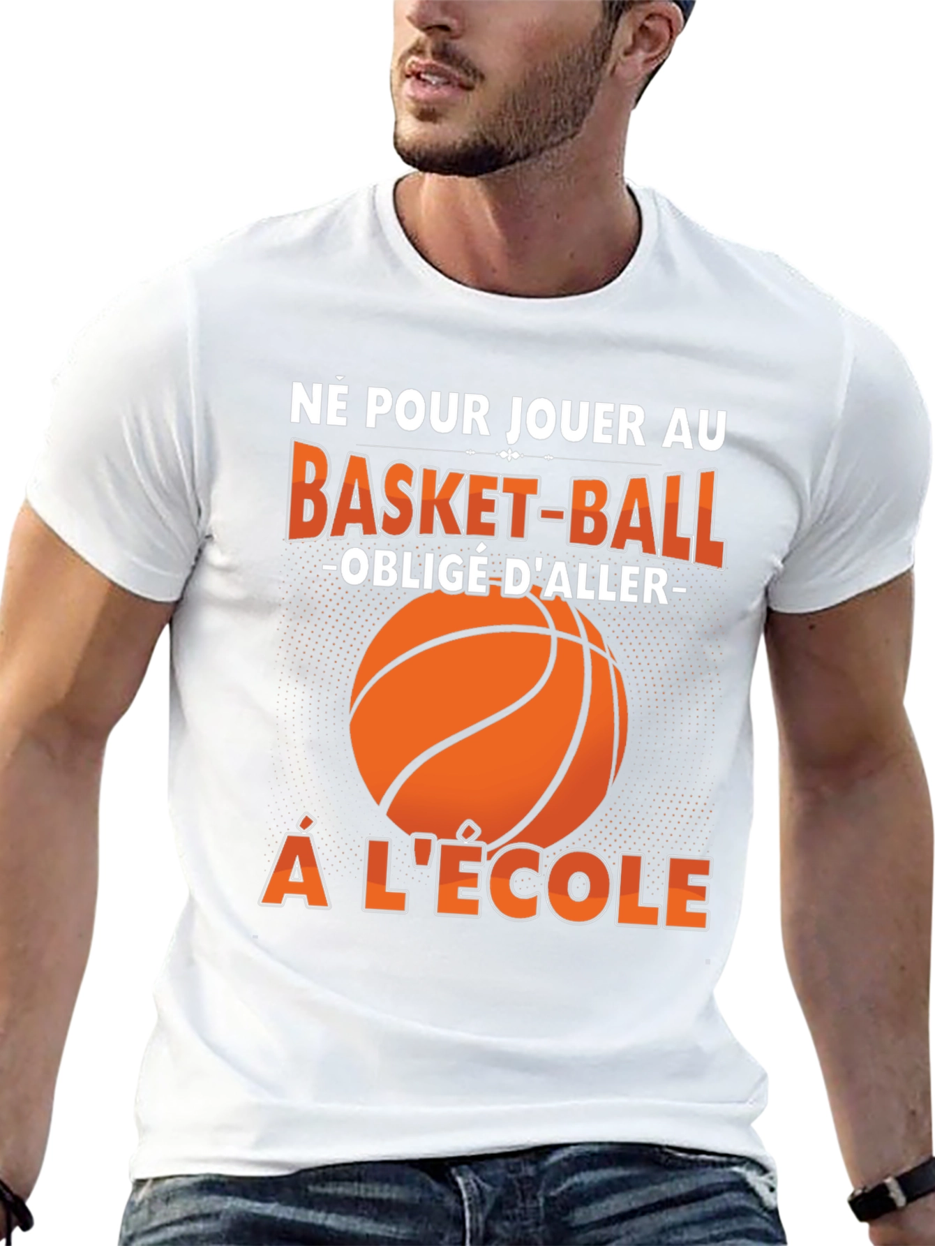Basketball School T-Shirt - French Quote