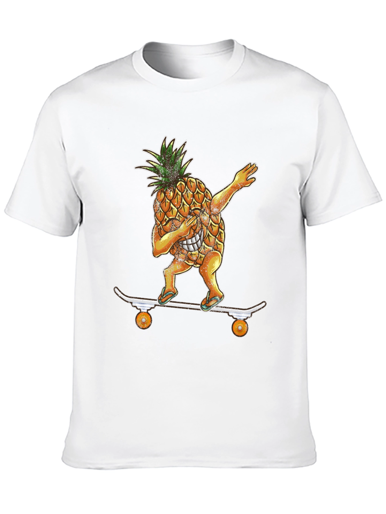Dabbing Pineapple Skateboard T-Shirt - Cool & Unique!