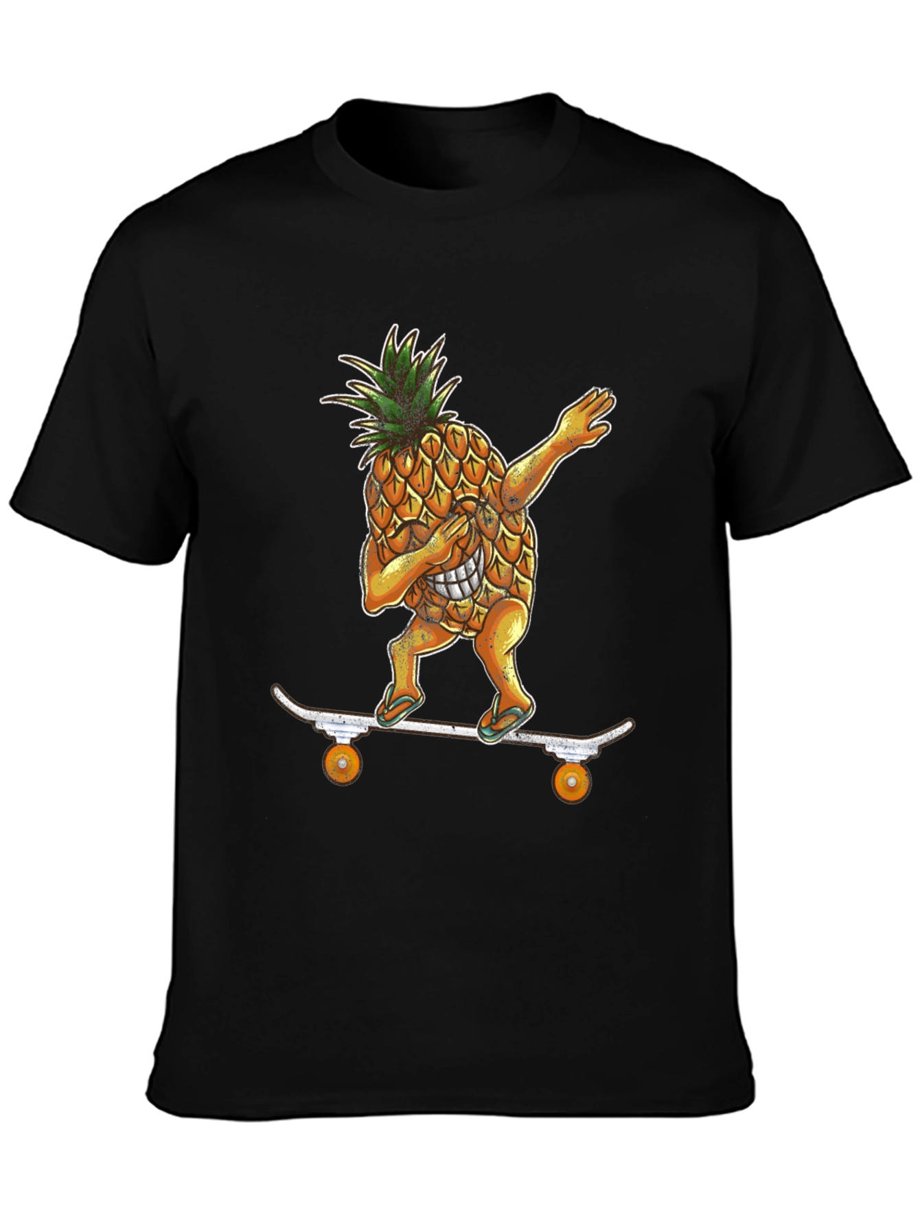 Dabbing Pineapple Skateboard T-Shirt - Cool & Unique!