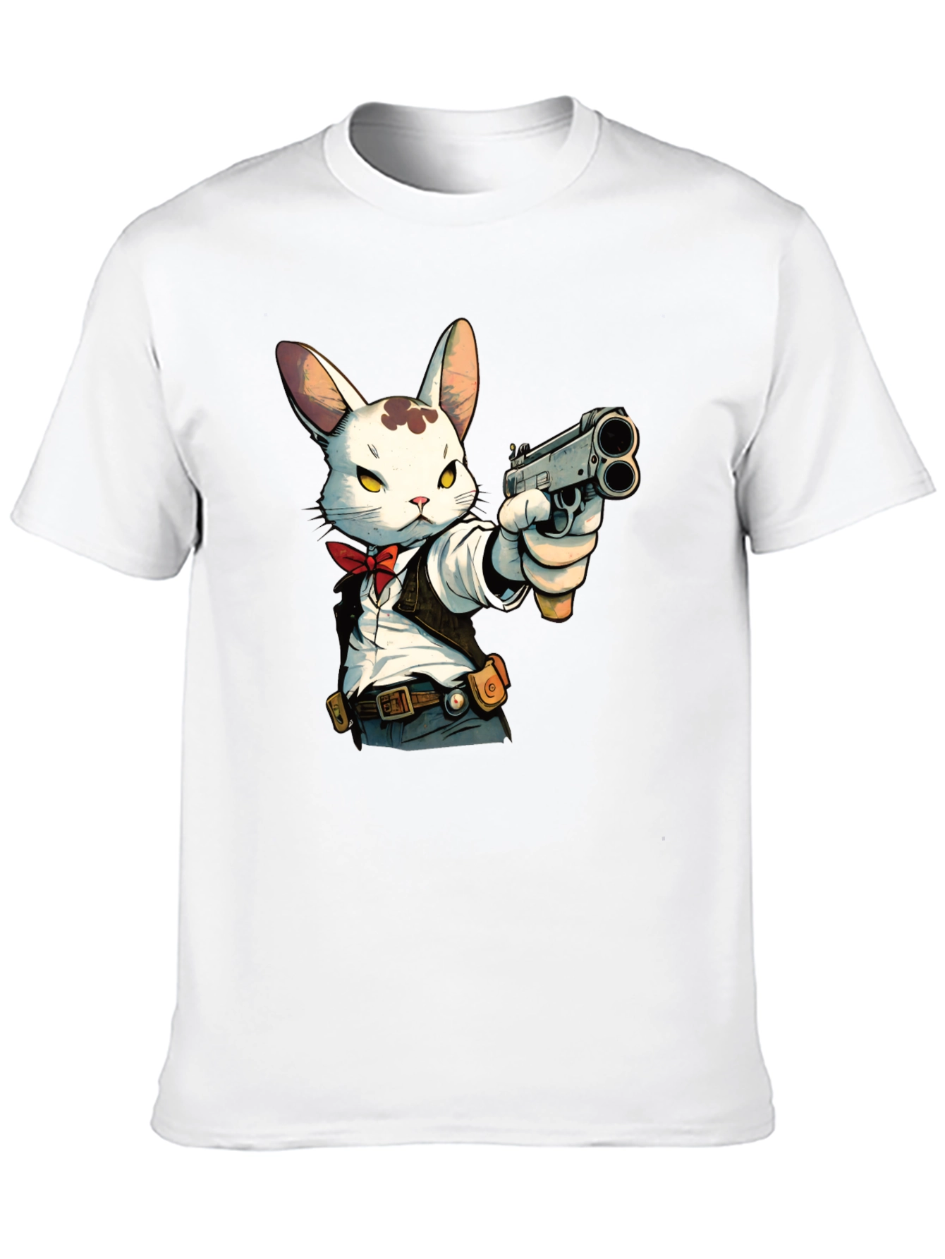 Rabbit Gangster Graphic T-Shirt
