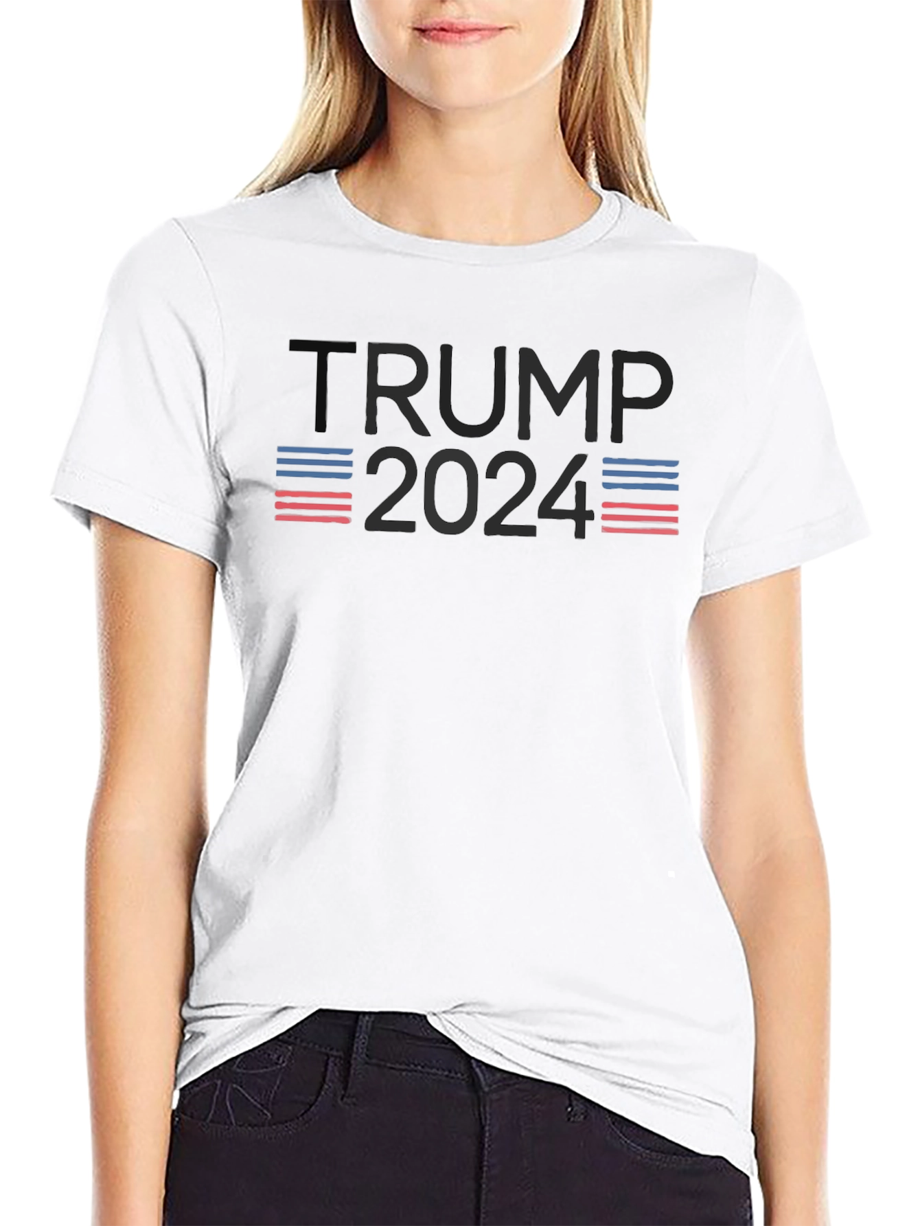 Trump 2024 Graphic Print T-Shirt