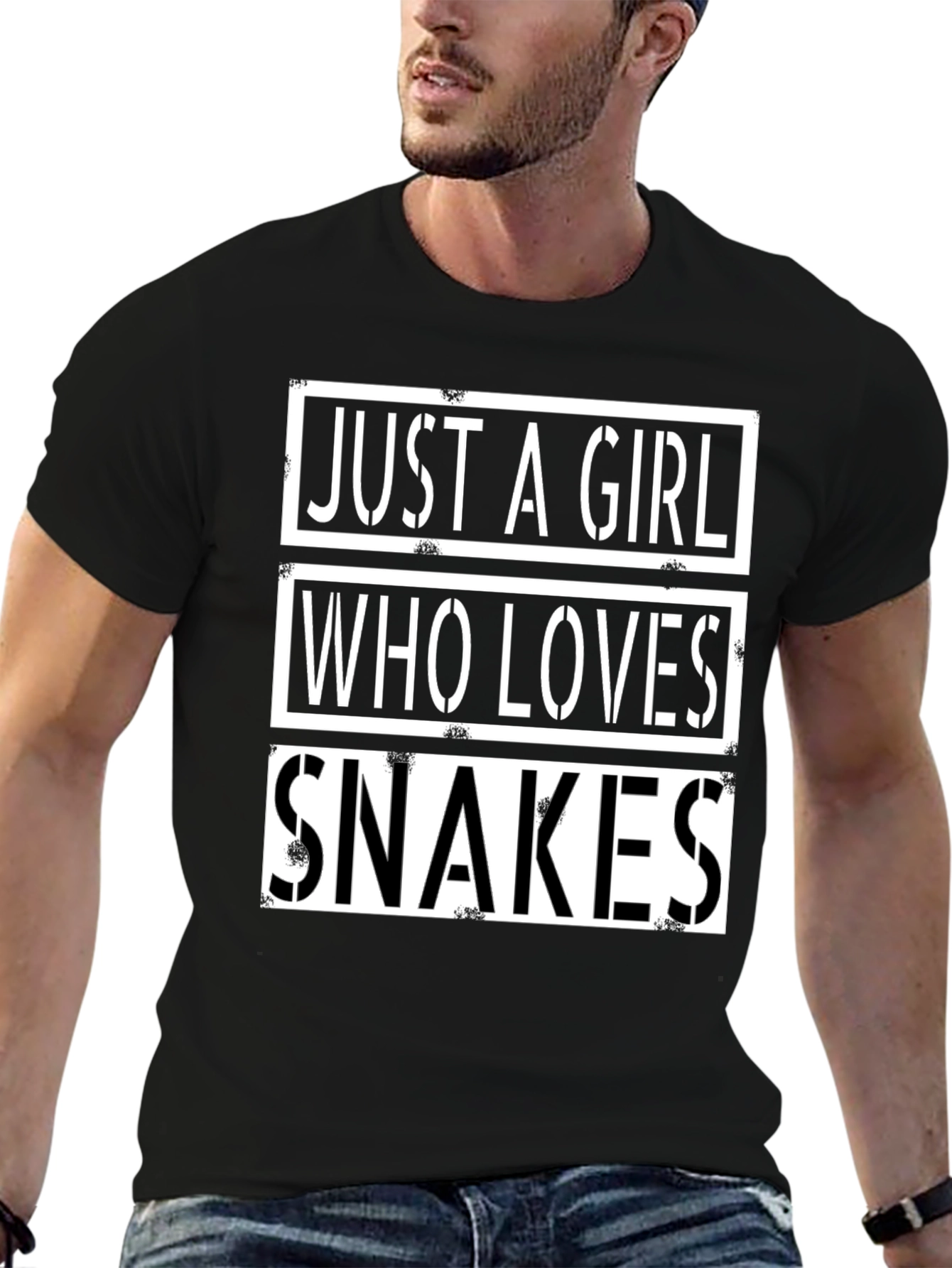 Just A Girl Who Loves Snakes T-Shirt