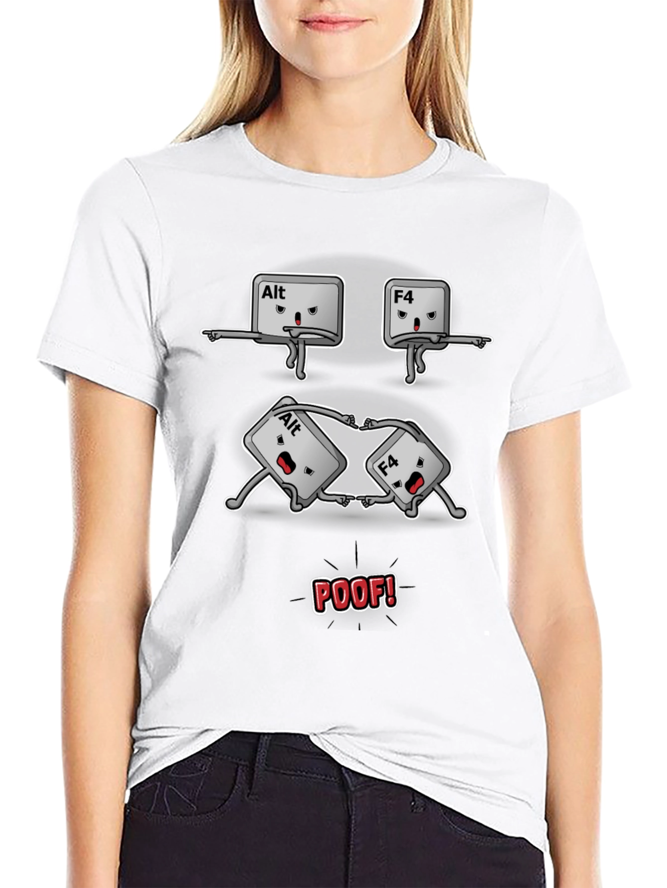 Alt + F4 T-Shirt - Funny Computer Humor