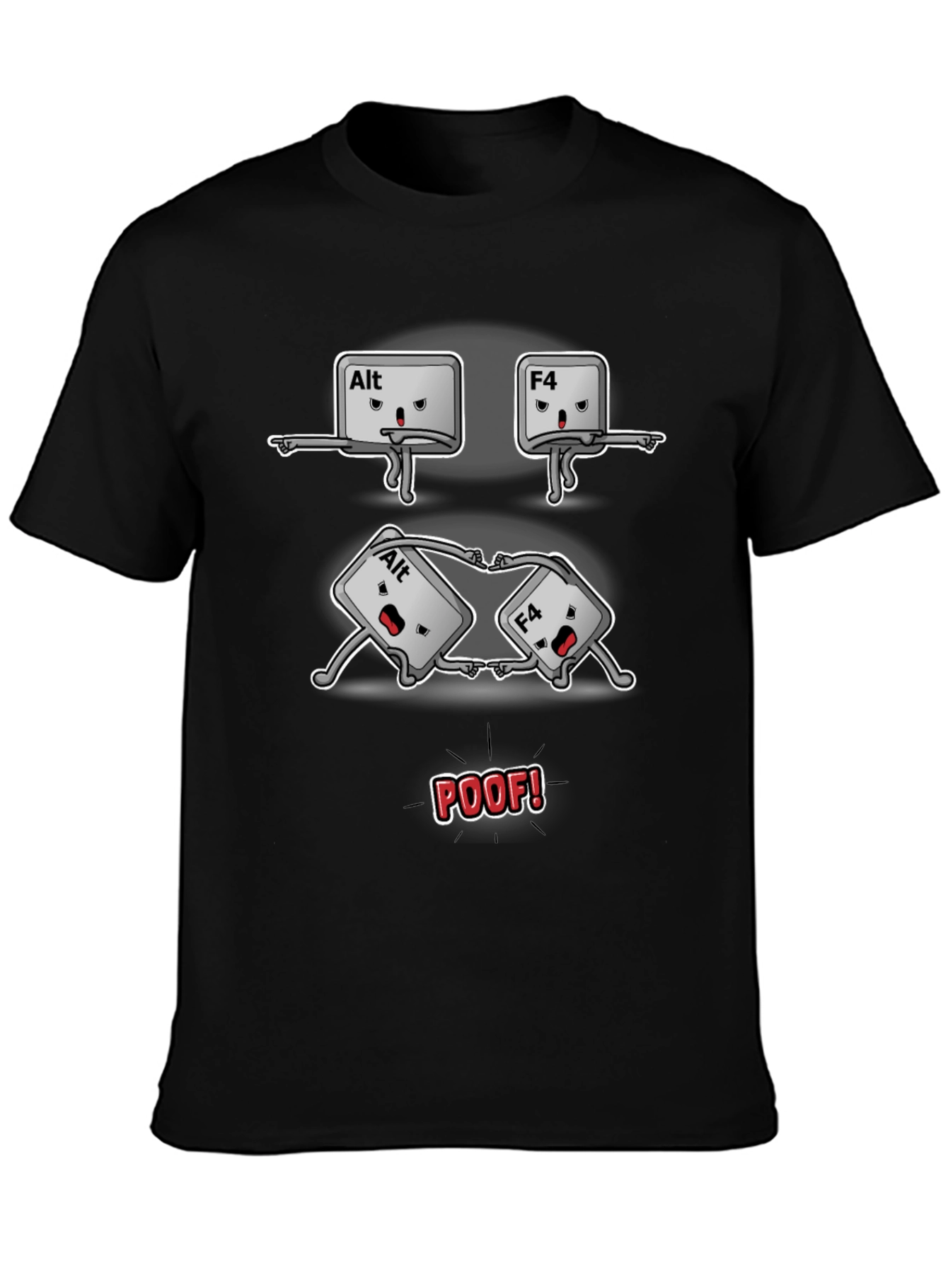 Alt + F4 T-Shirt - Funny Computer Humor