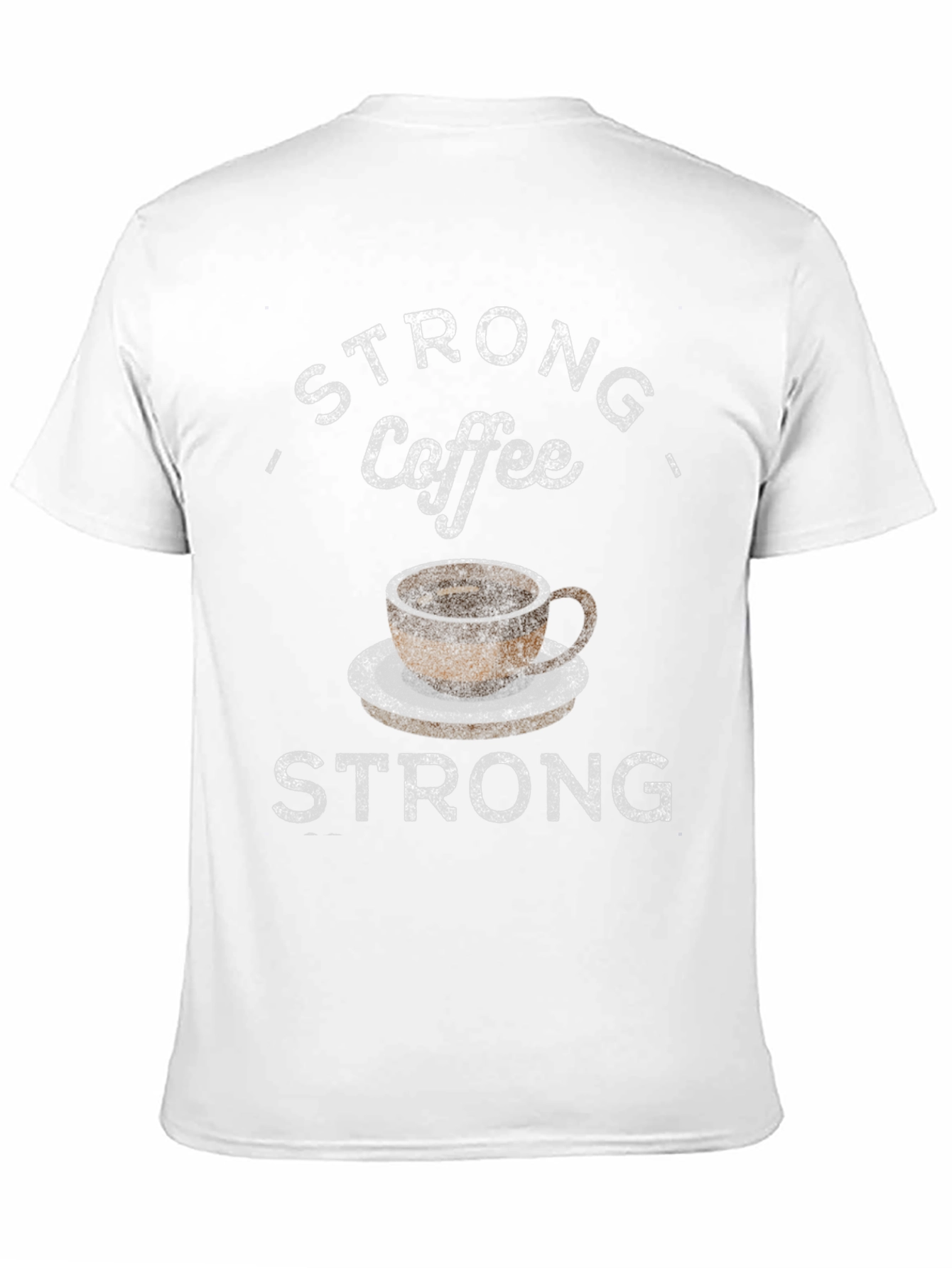 Strong Coffee Graphic T-Shirt - Comfort Fit