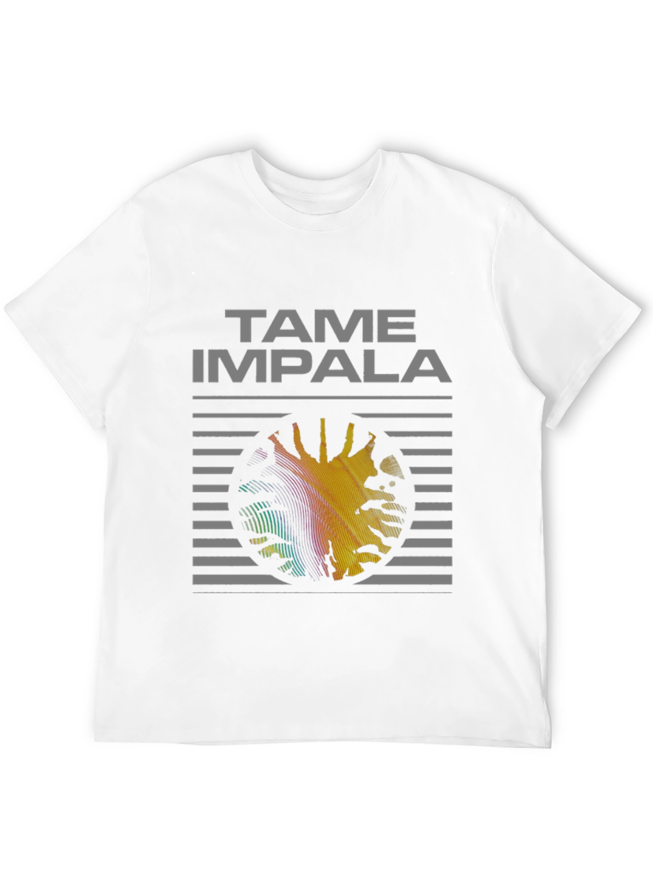 Tame Impala Graphic Print Black T-Shirt
