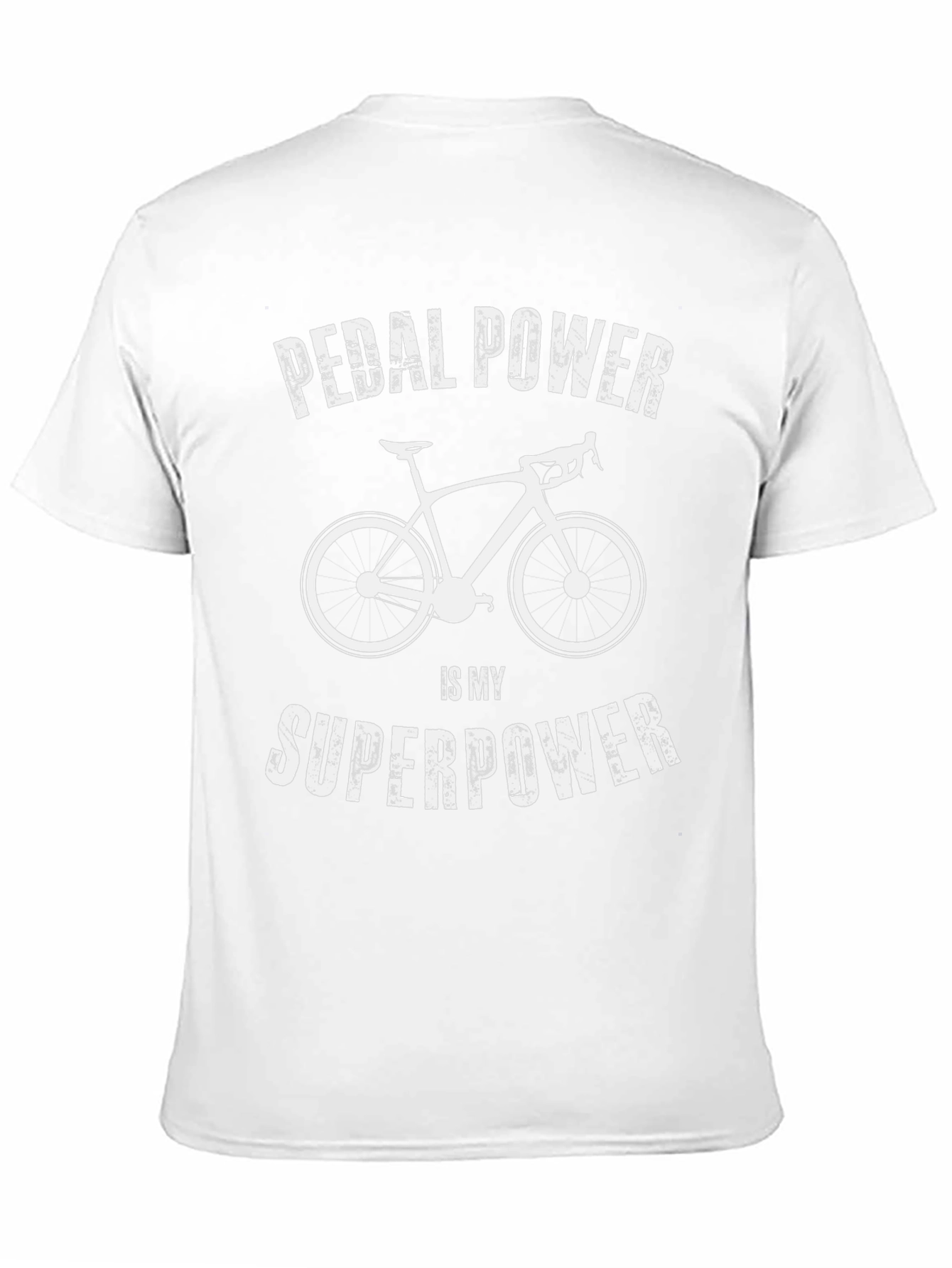 Pedal Power Superpower Cycling T-Shirt