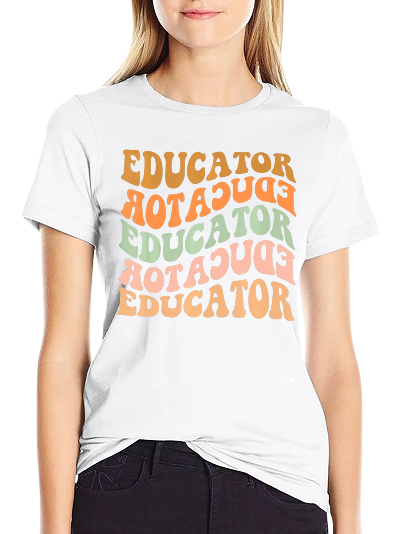 Educator Retro Graphic Tee - Teacher Appreciation