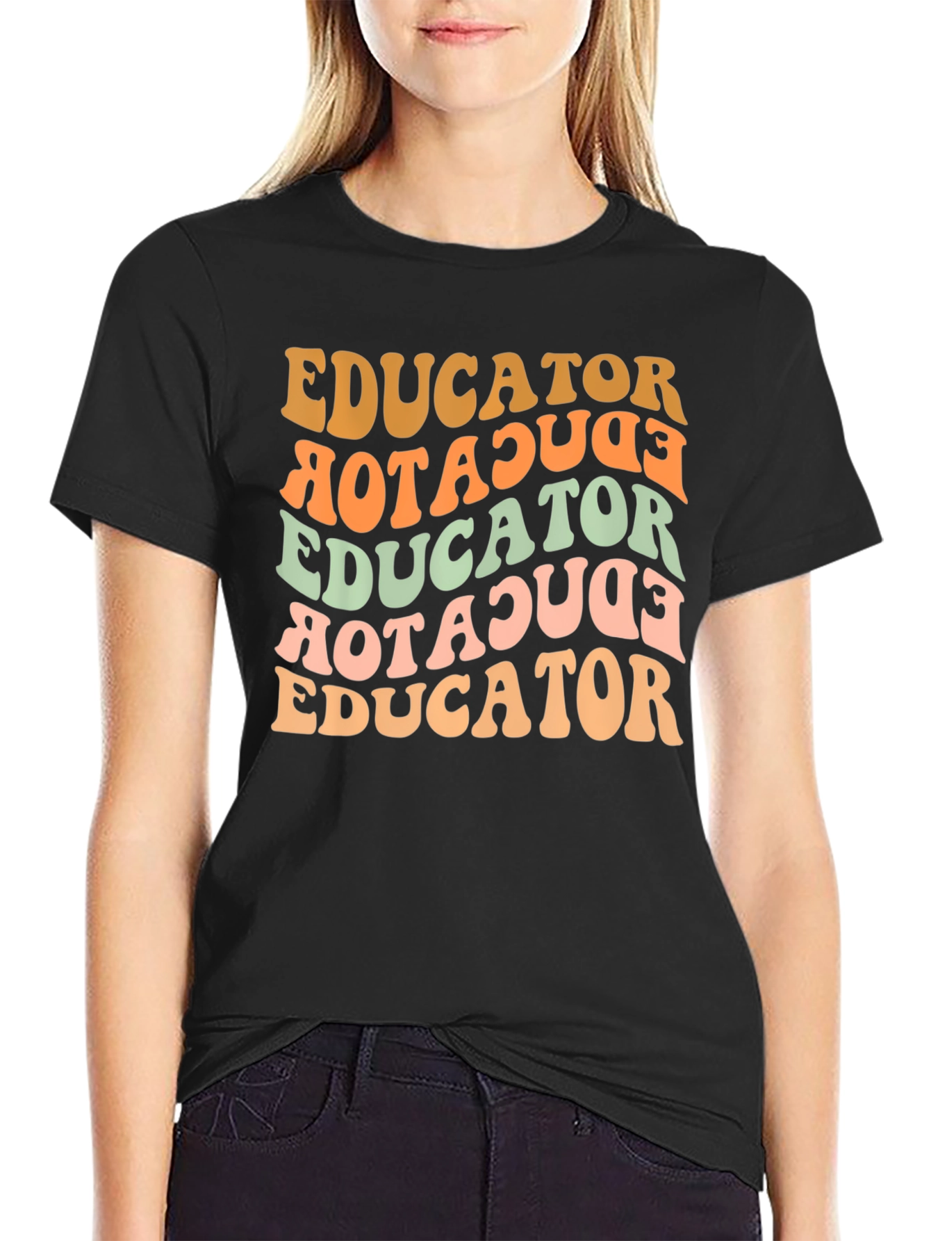 Educator Retro Graphic Tee - Teacher Appreciation