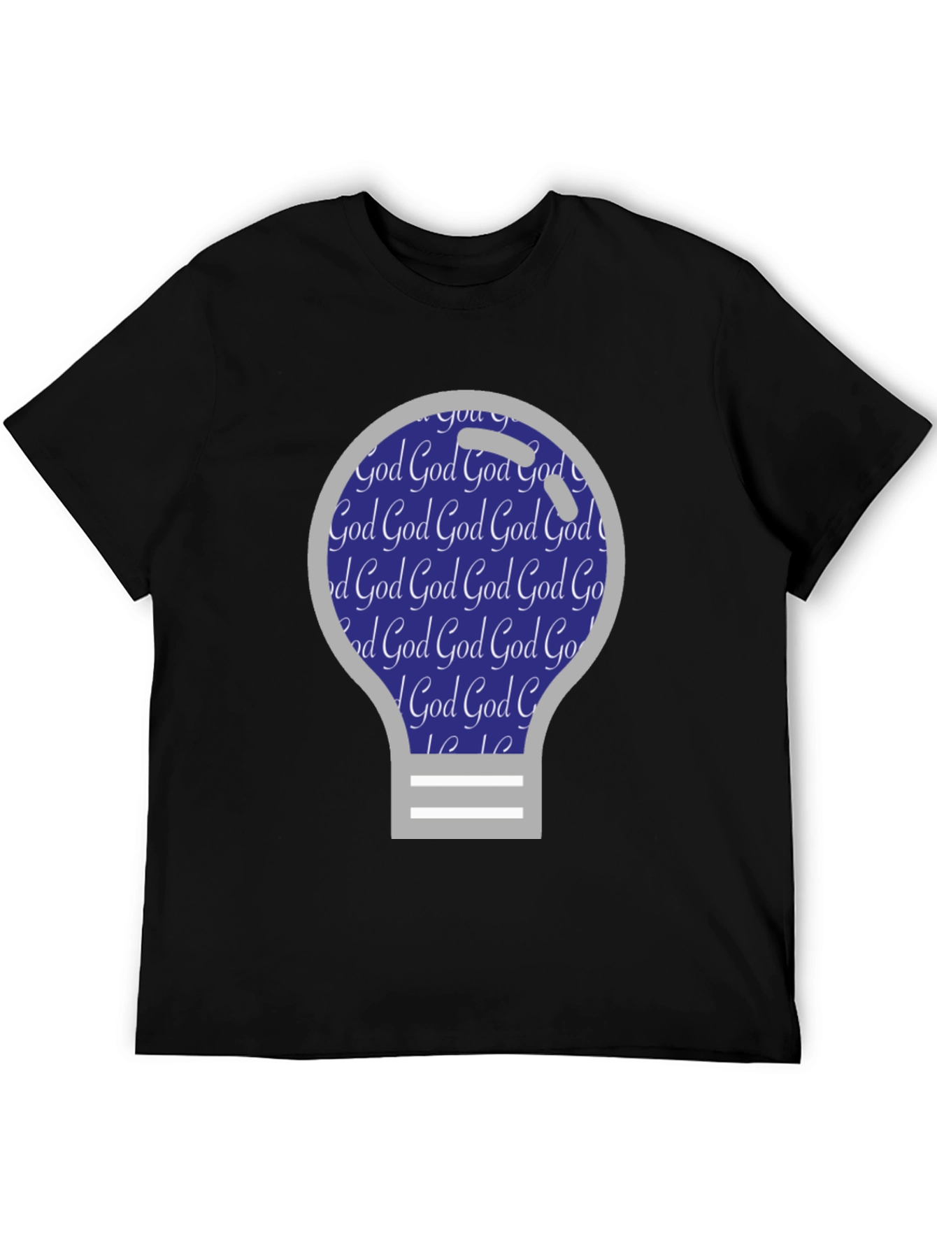 God Lightbulb T-Shirt - Christian Apparel