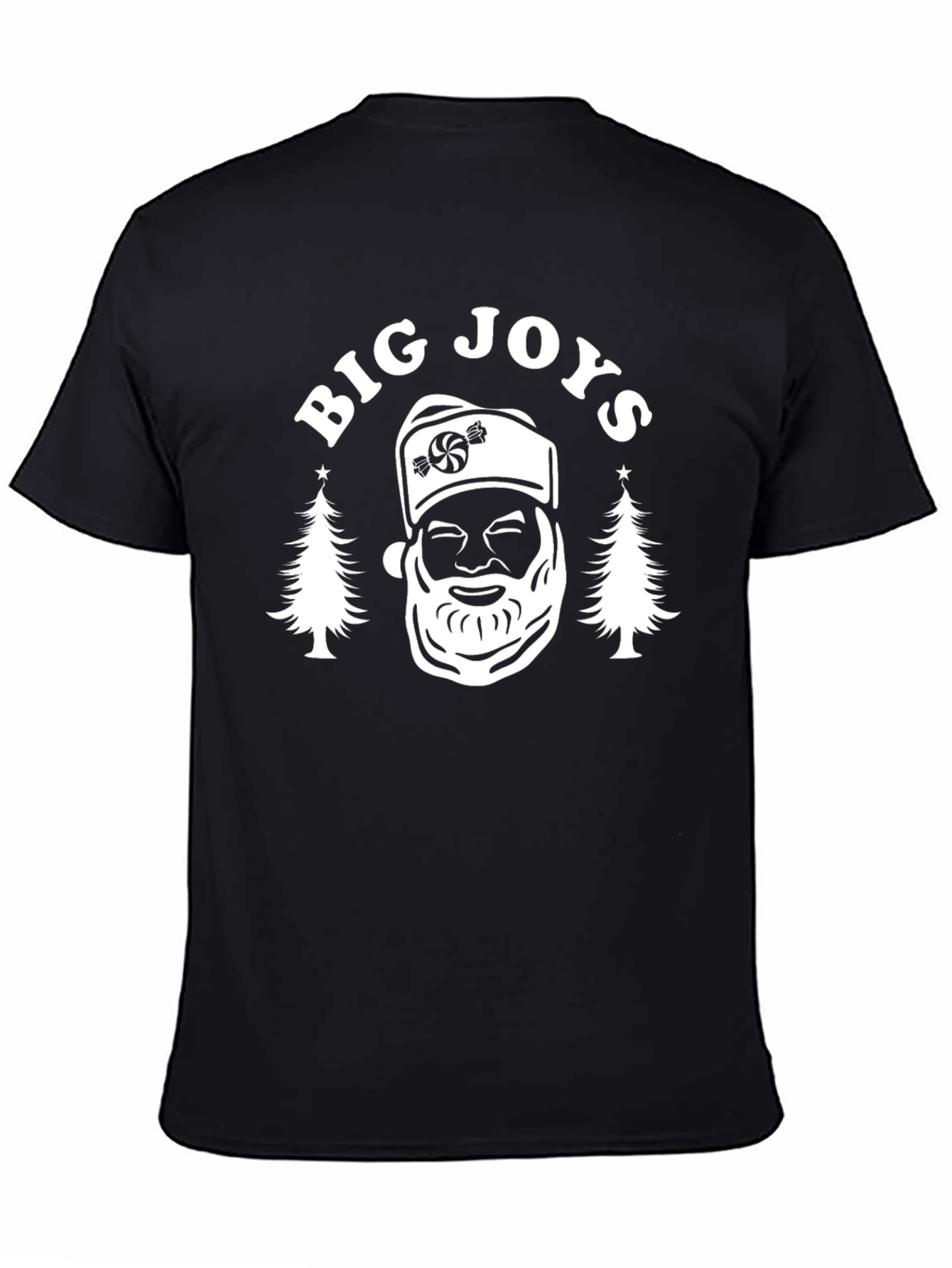 Big Joys Santa Graphic Tee - Holiday Fun