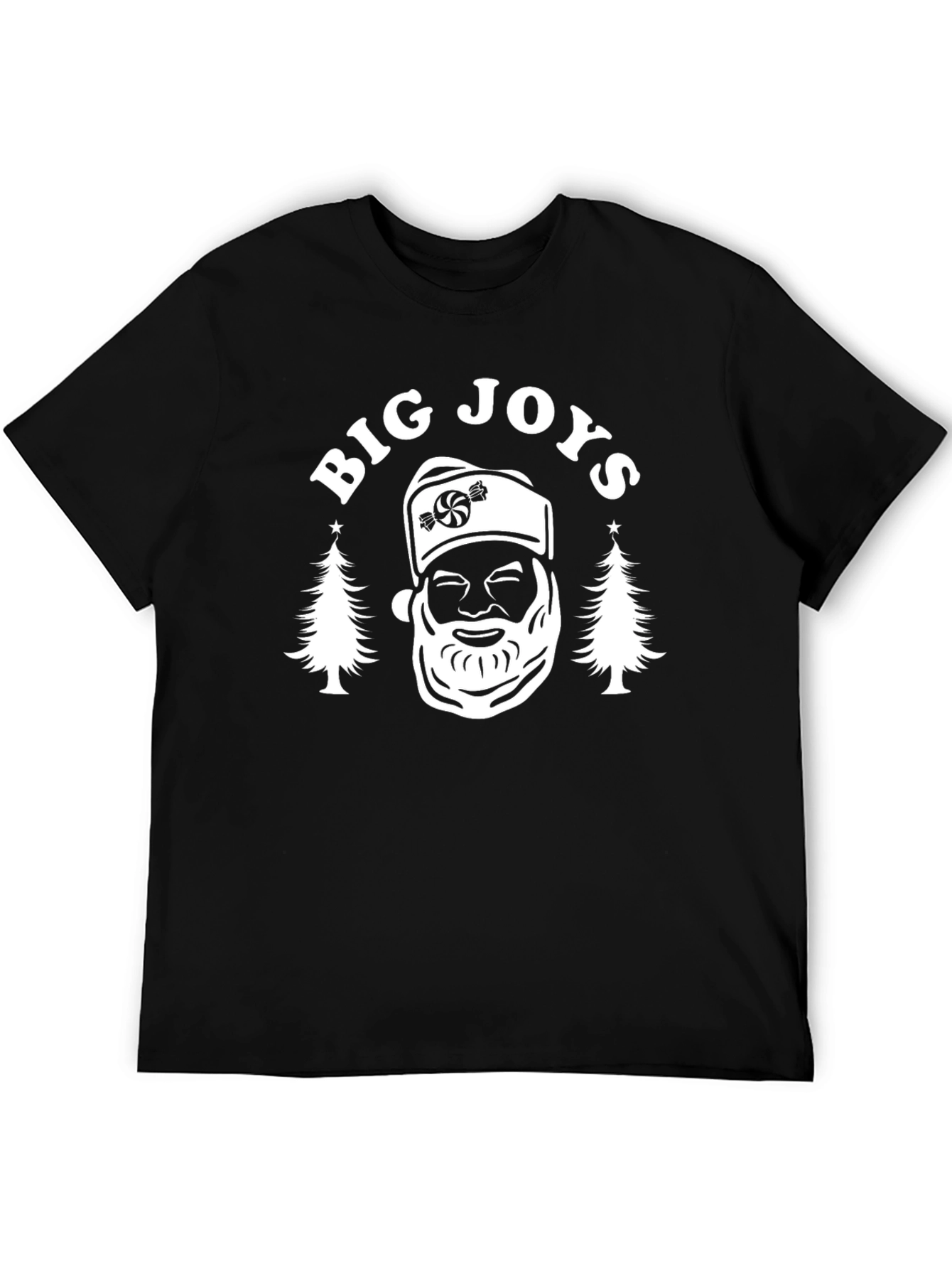 Big Joys Santa Graphic Tee - Holiday Fun