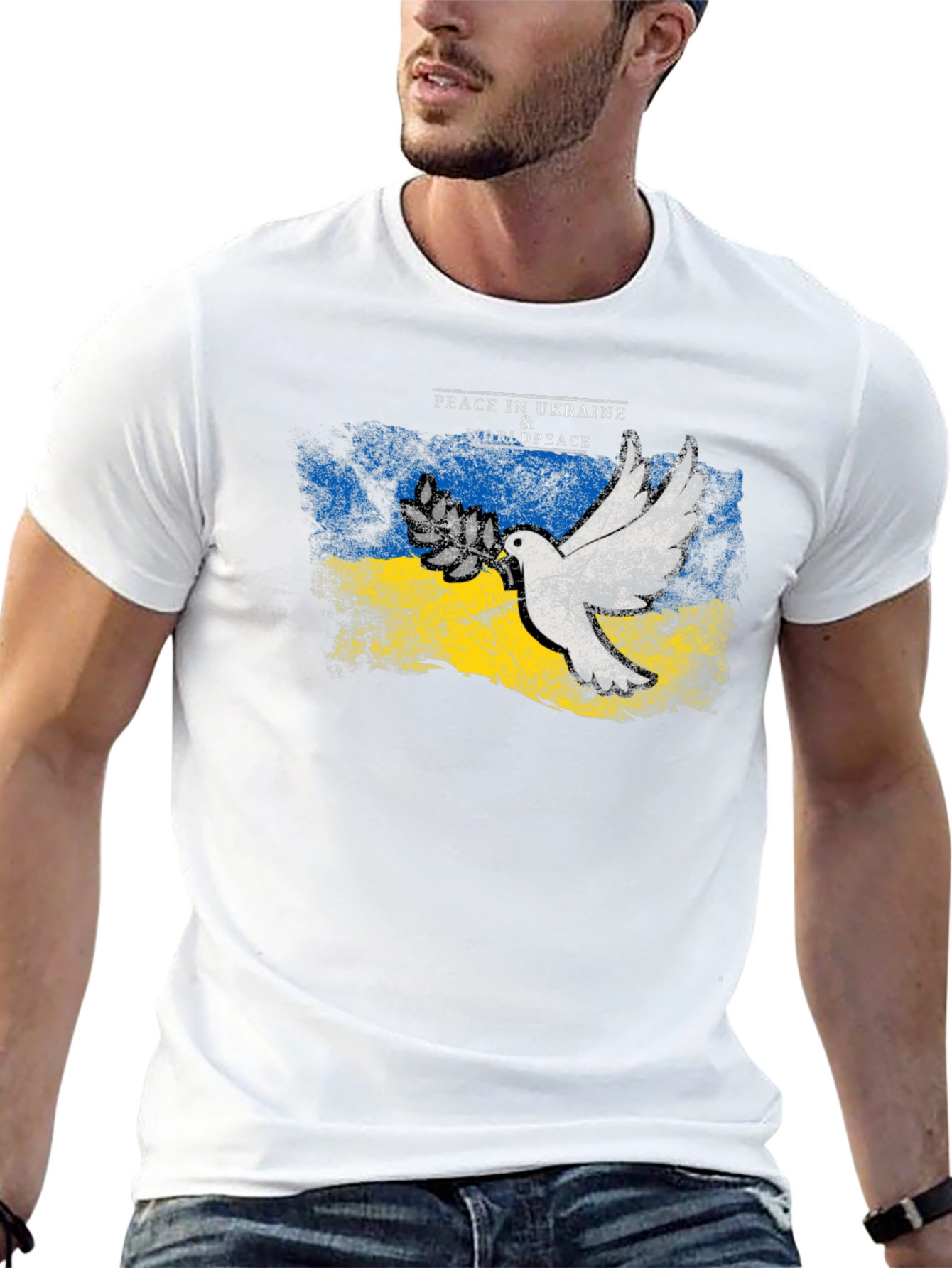 Ukraine Peace Dove T-Shirt