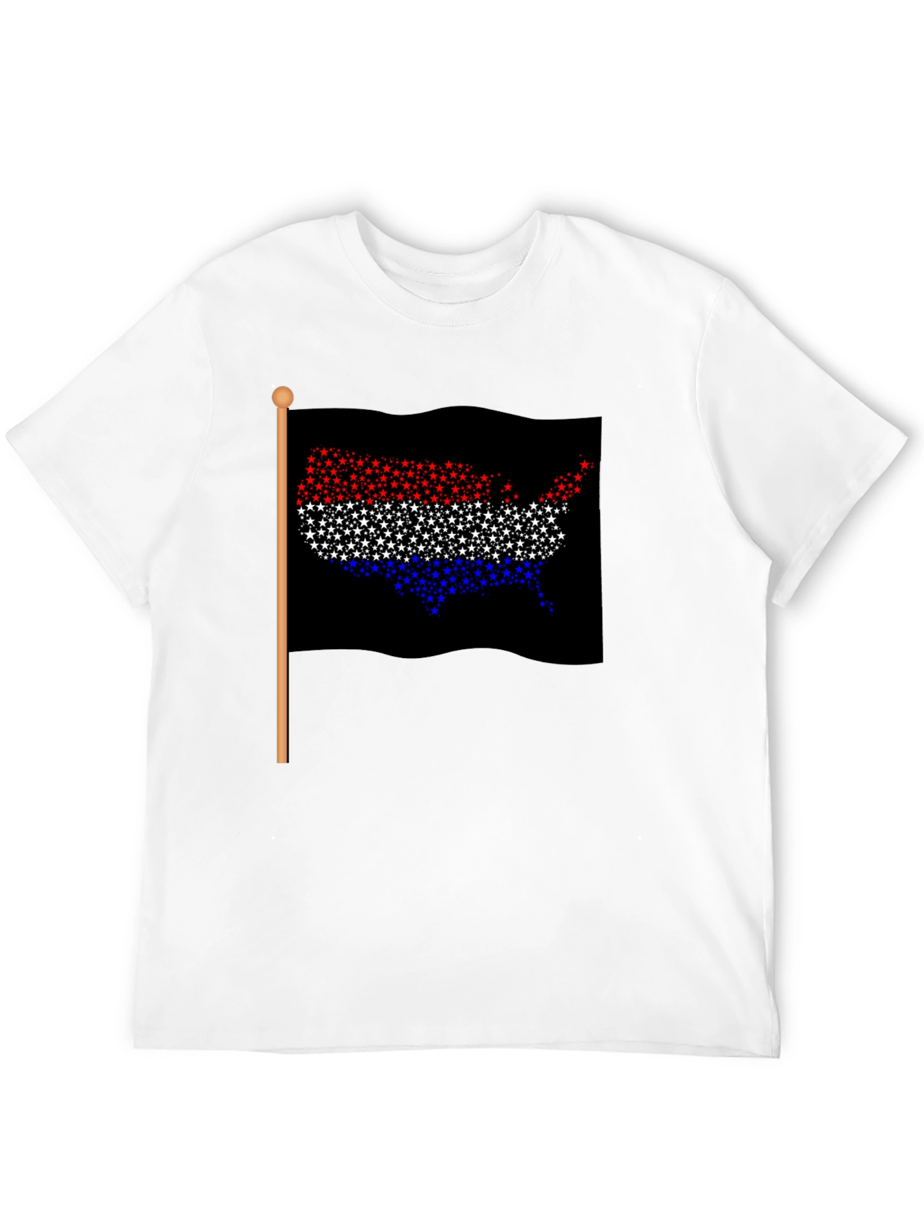 USA Flag Patriotic Star T-Shirt