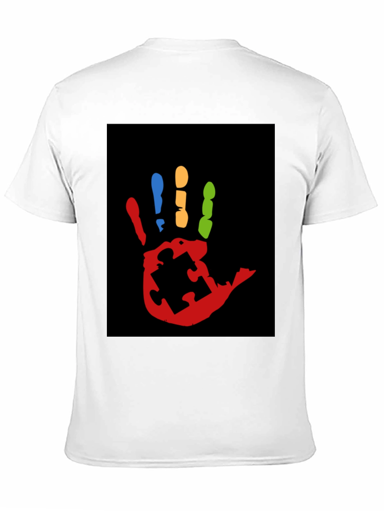 Autism Awareness Hand Print T-Shirt
