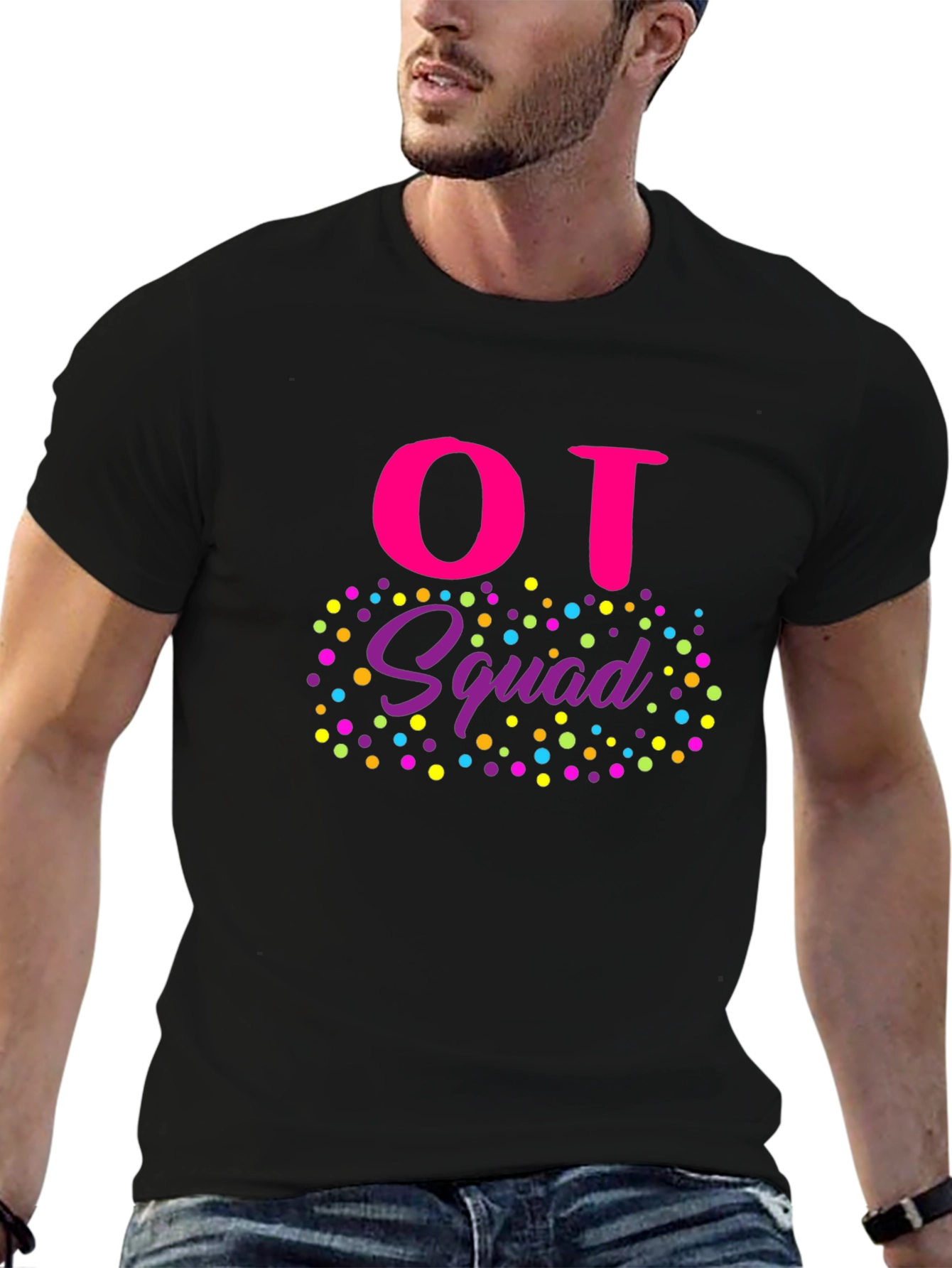 OT Squad Black Tee