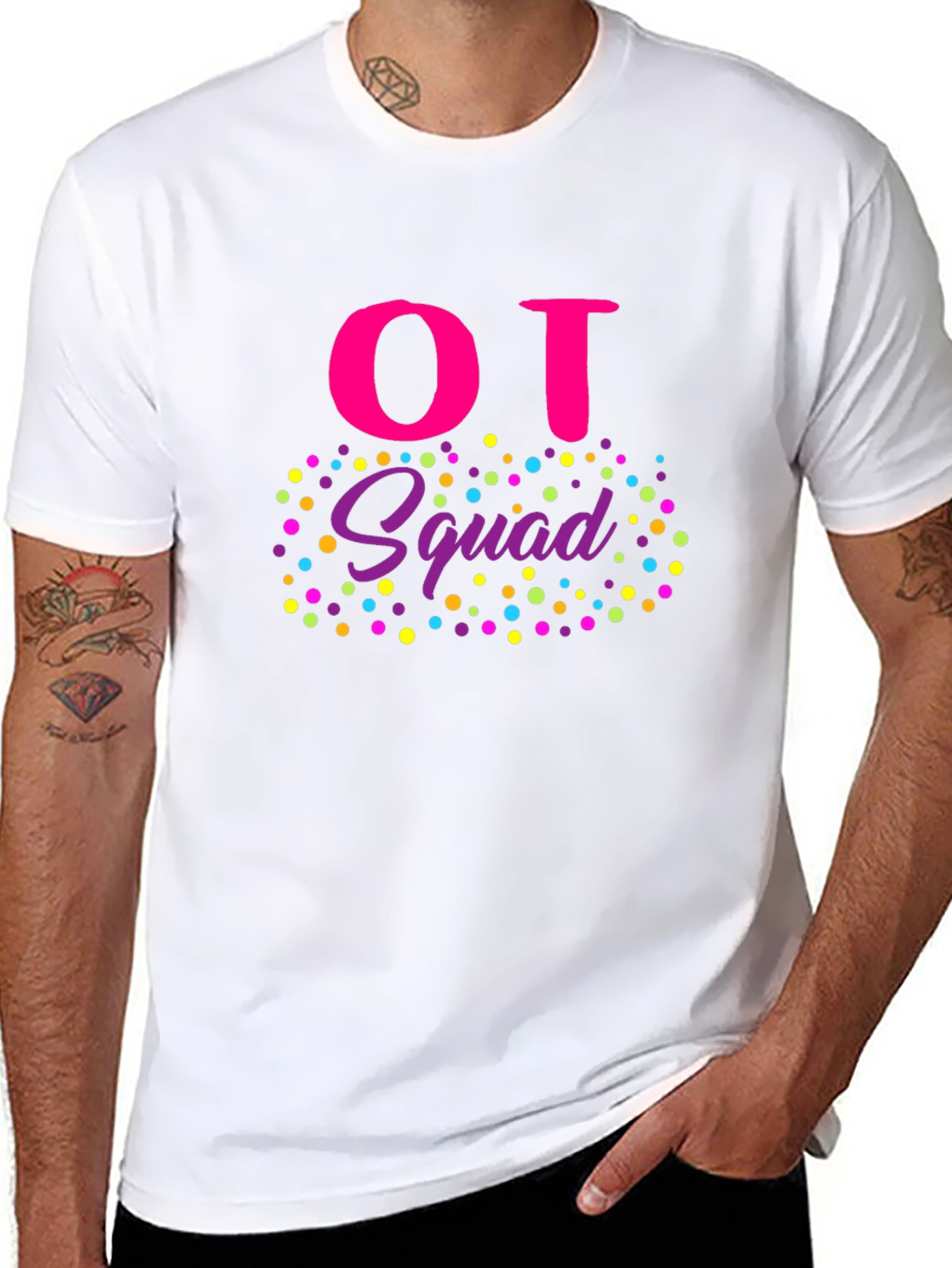 OT Squad Black Tee