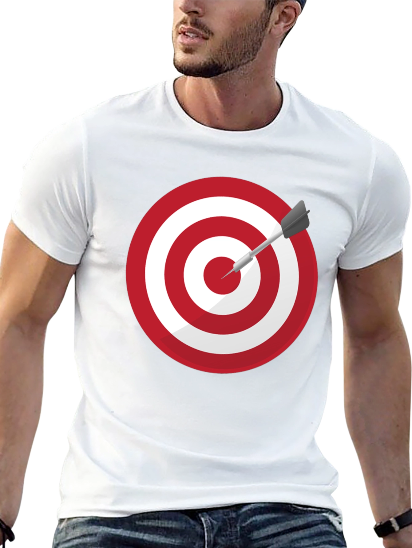 Target Practice Graphic T-Shirt - Bullseye Tee