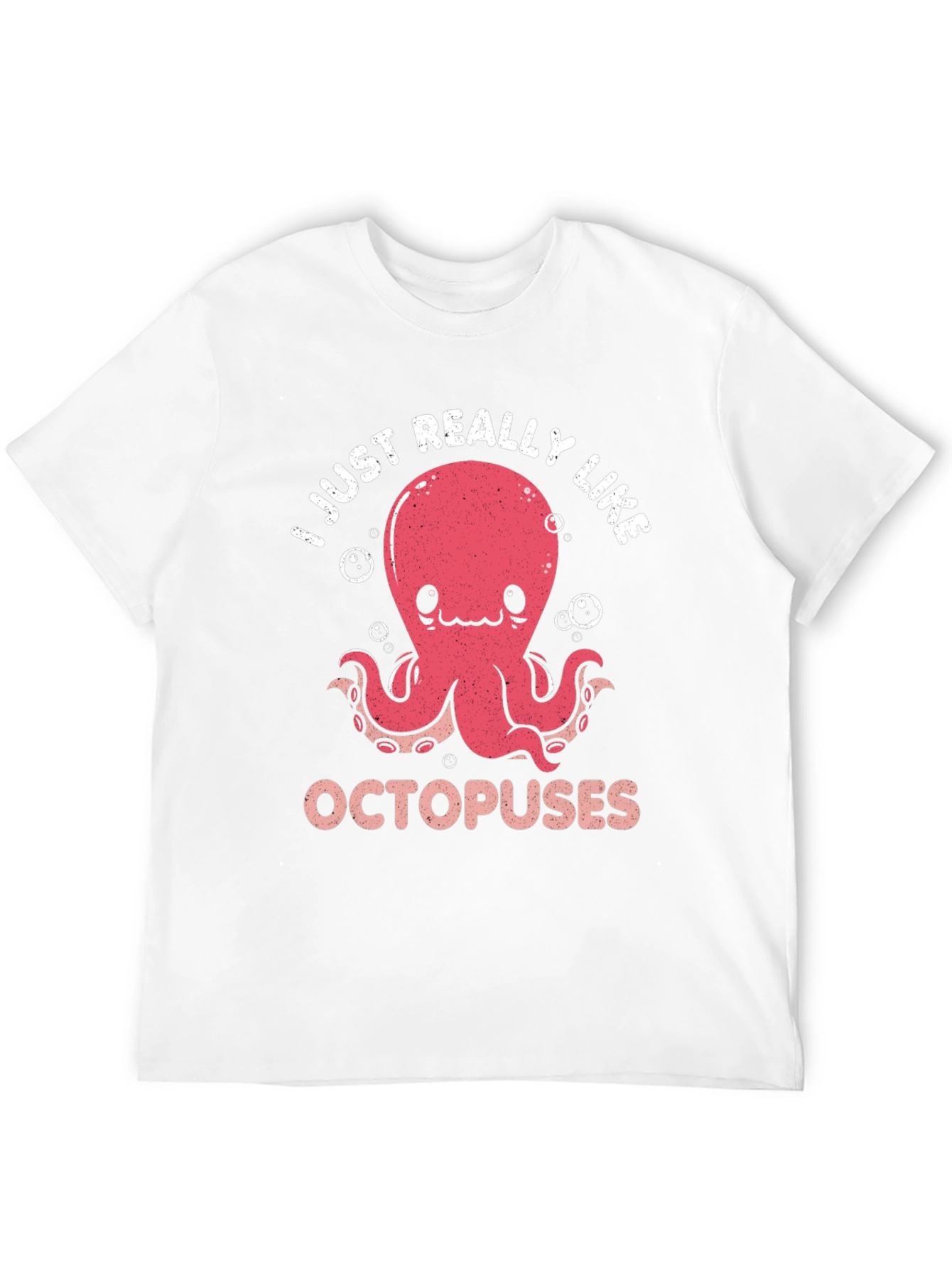 Cute Octopus Graphic T-Shirt