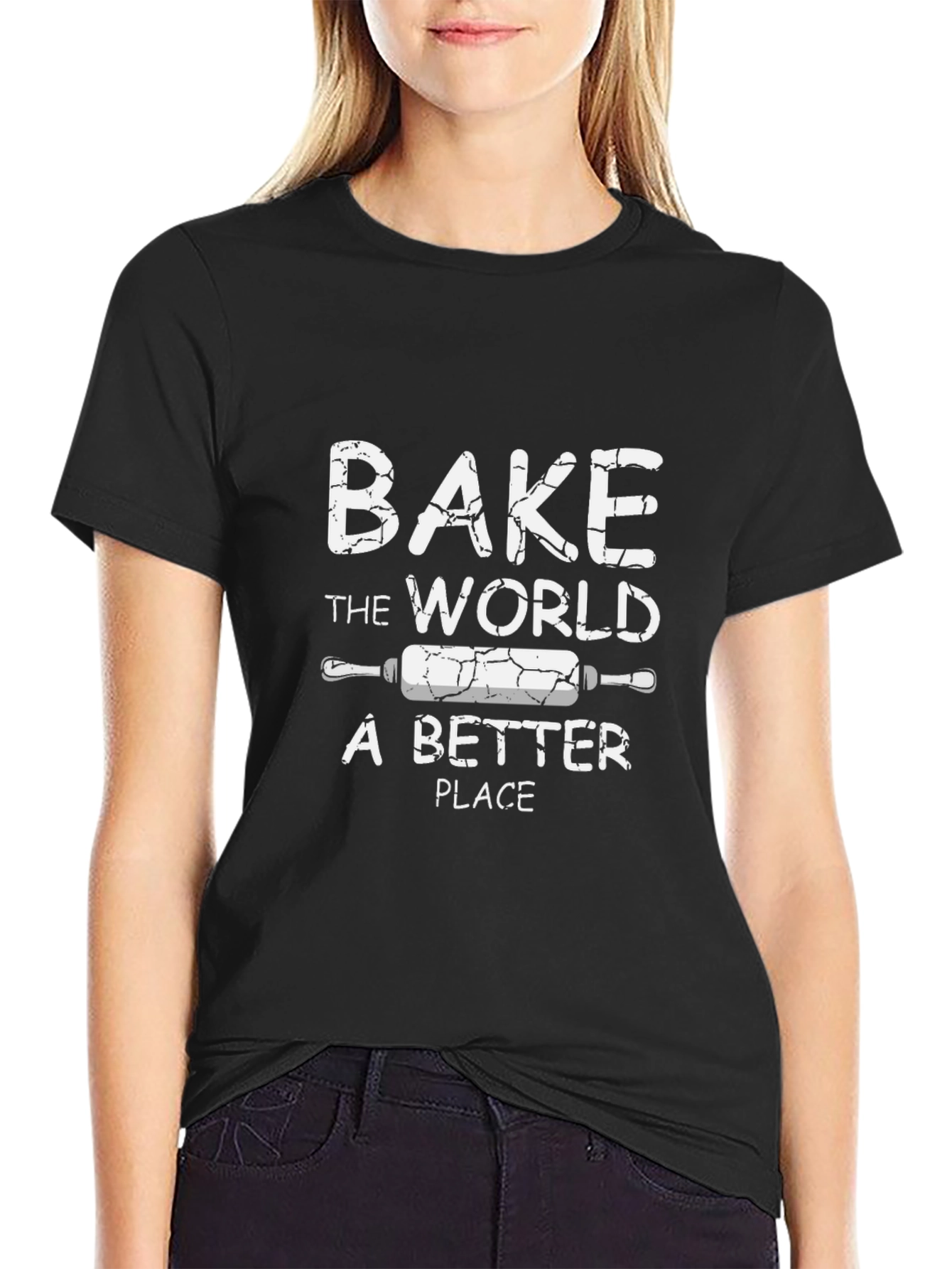 Bake the World T-Shirt - Baker Gift Idea