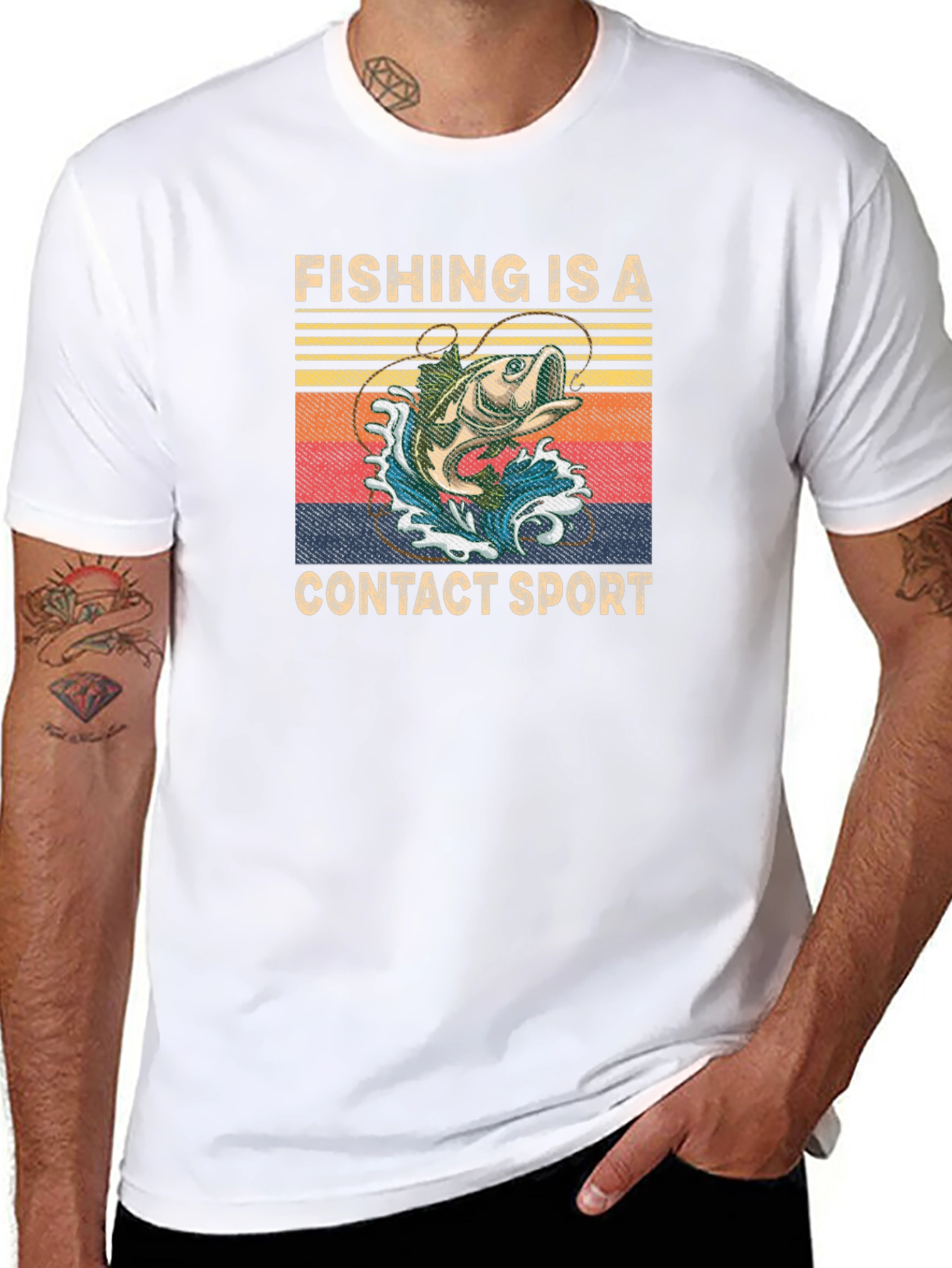 Fishing is a Contact Sport Graphic Tee