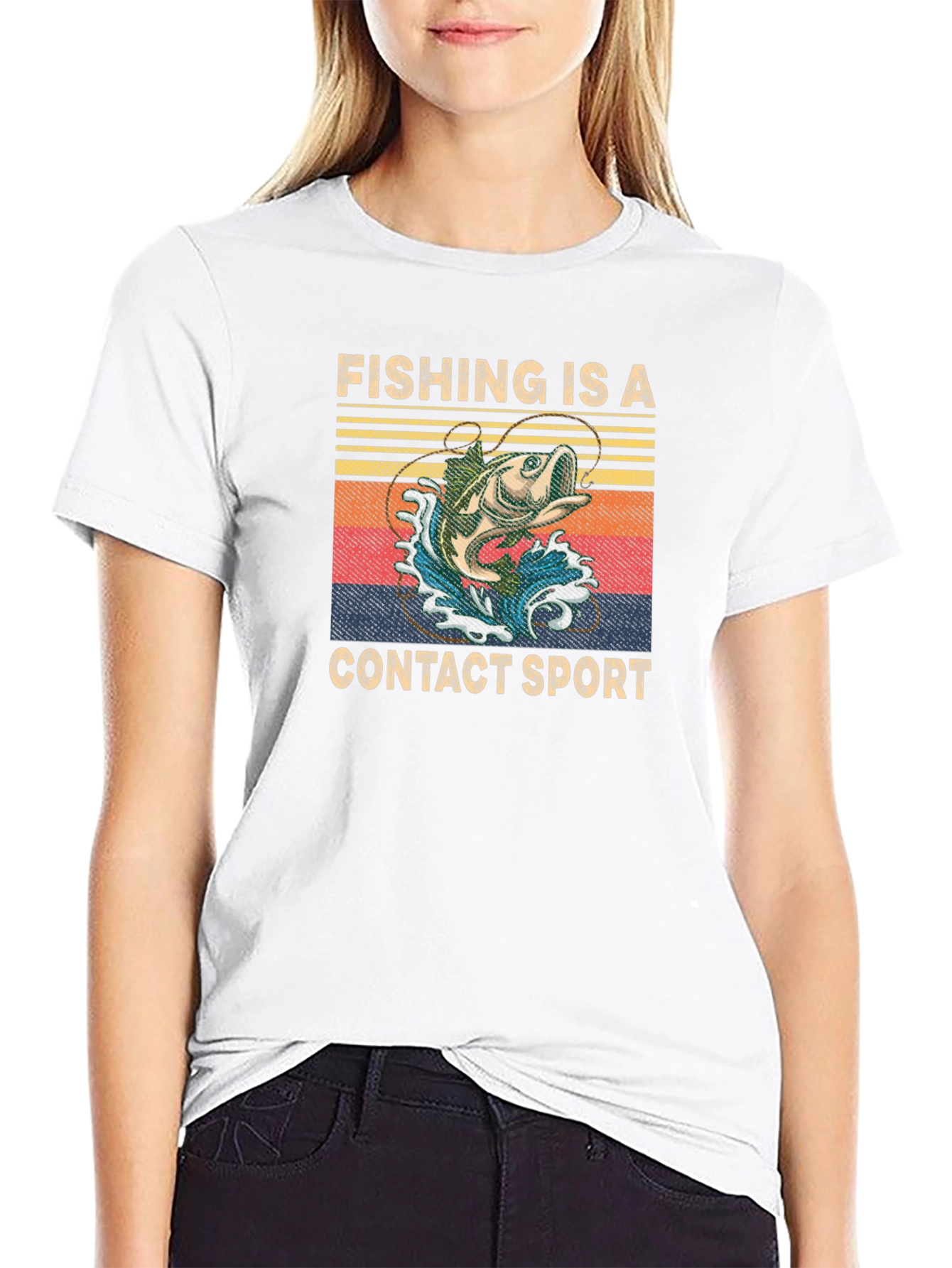 Fishing is a Contact Sport Graphic Tee