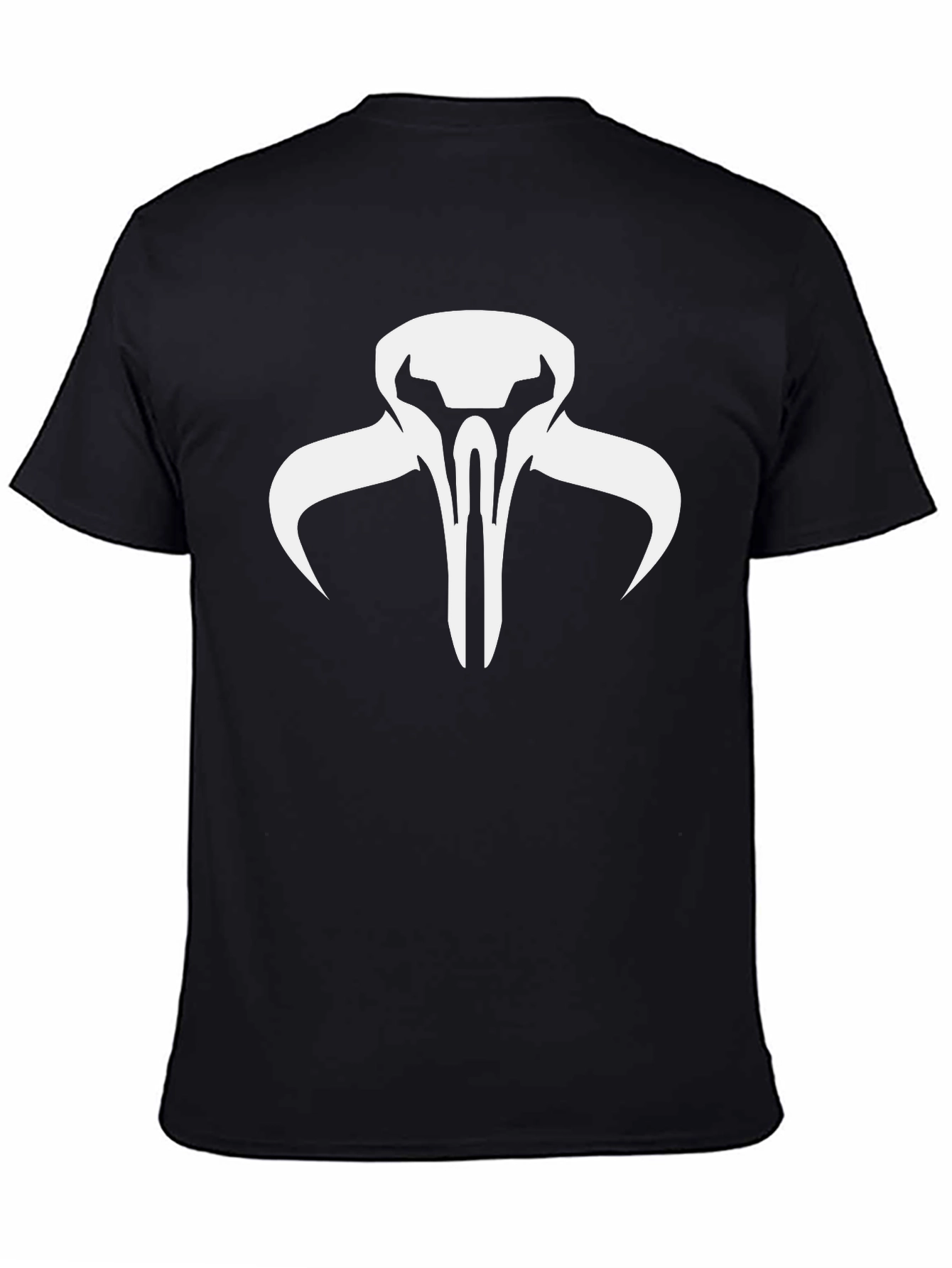 Boba Fett Mandalorian Skull Graphic T-Shirt