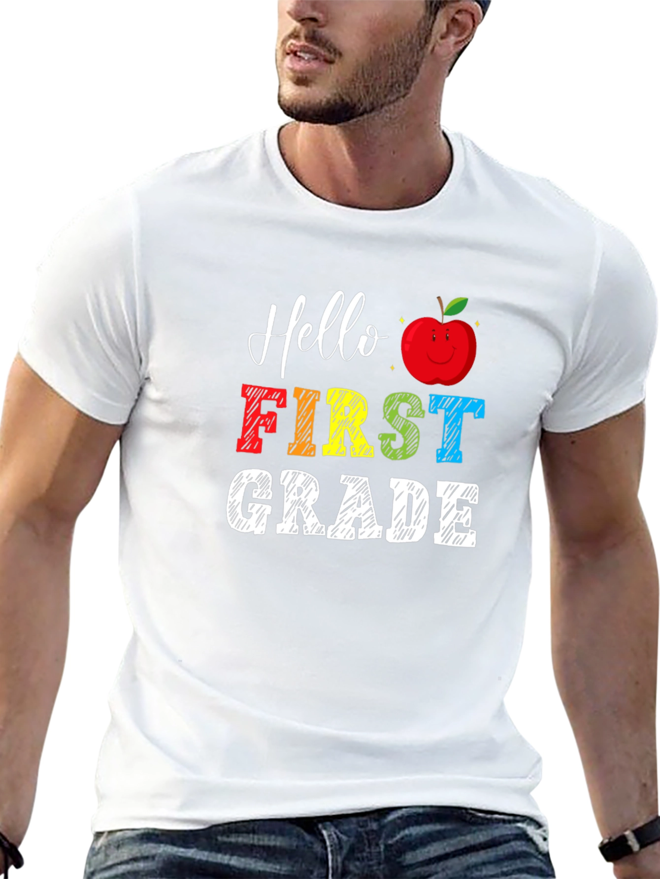 Hello First Grade Teacher T-Shirt