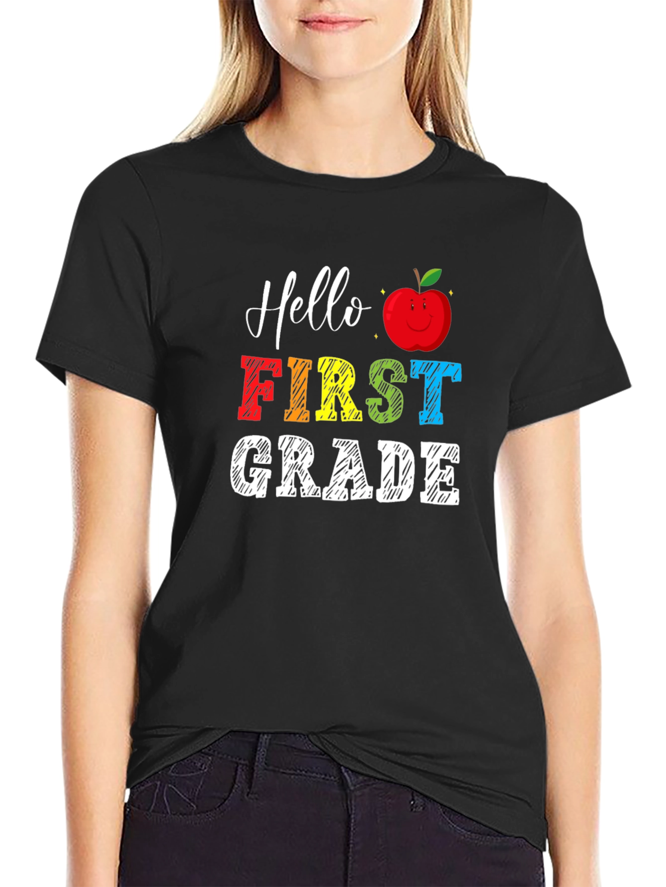 Hello First Grade Teacher T-Shirt