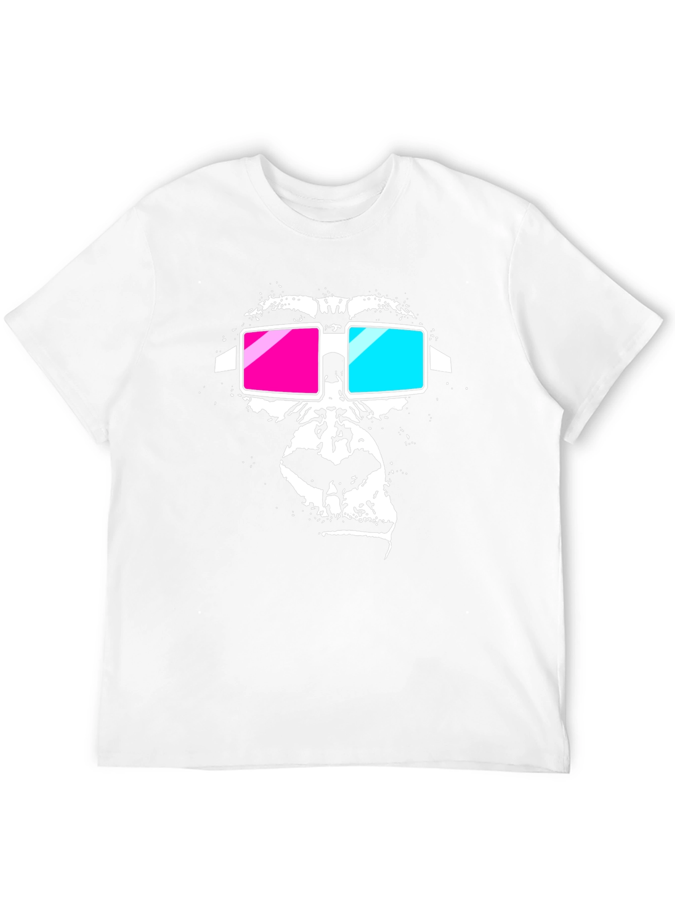 Gorilla 3D Glasses Graphic Tee - Black