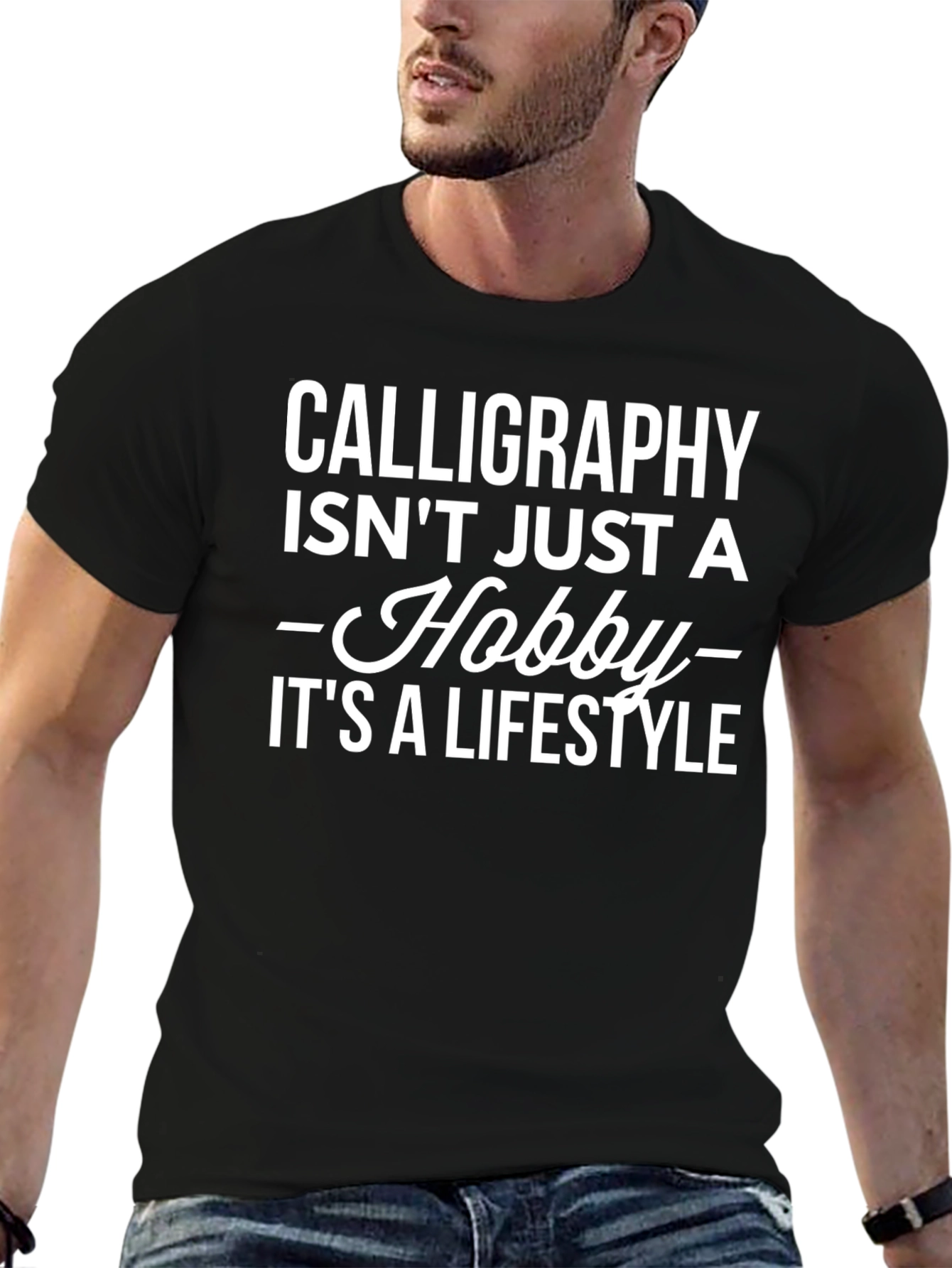 Calligraphy Lifestyle T-Shirt - Hobbyist Tee