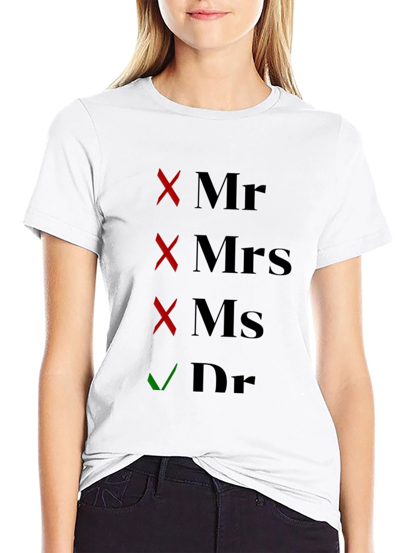 Doctor Novelty T-Shirt - Check the Box!