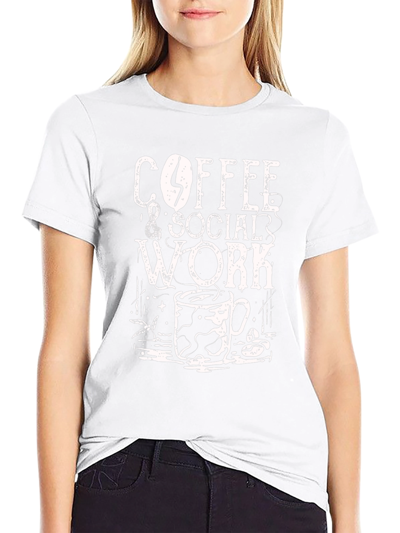 Coffee and Social Work T-Shirt