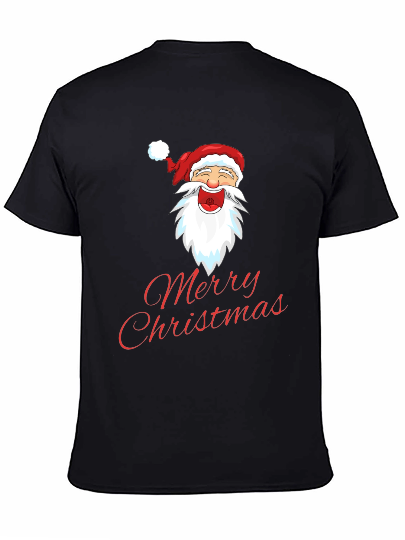 Merry Christmas Santa T-Shirt - Holiday Cheer