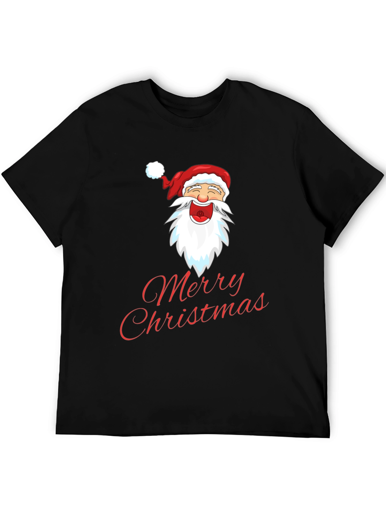 Merry Christmas Santa T-Shirt - Holiday Cheer