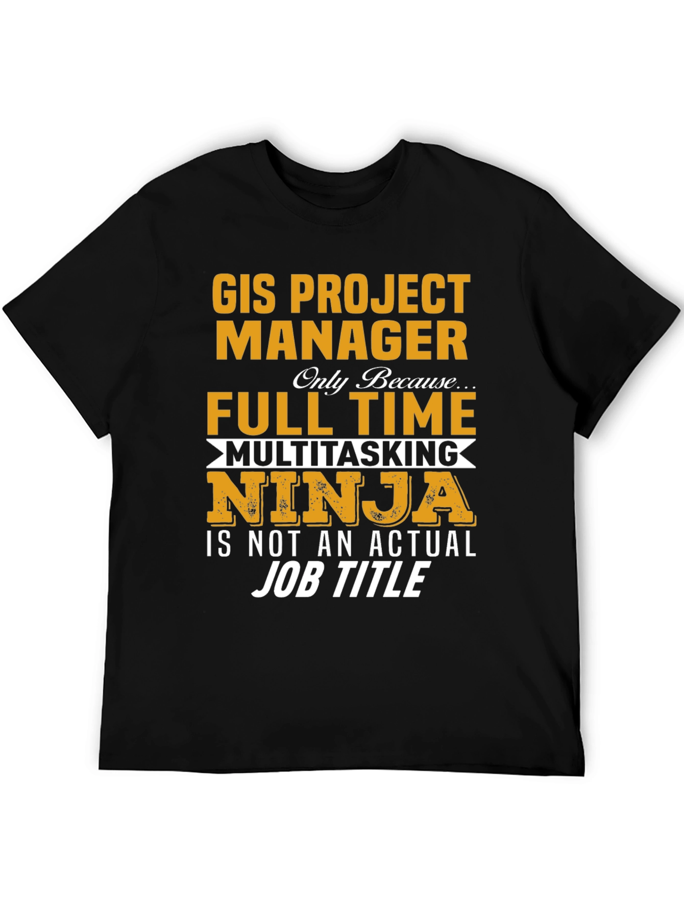 GIS Project Manager Novelty T-Shirt
