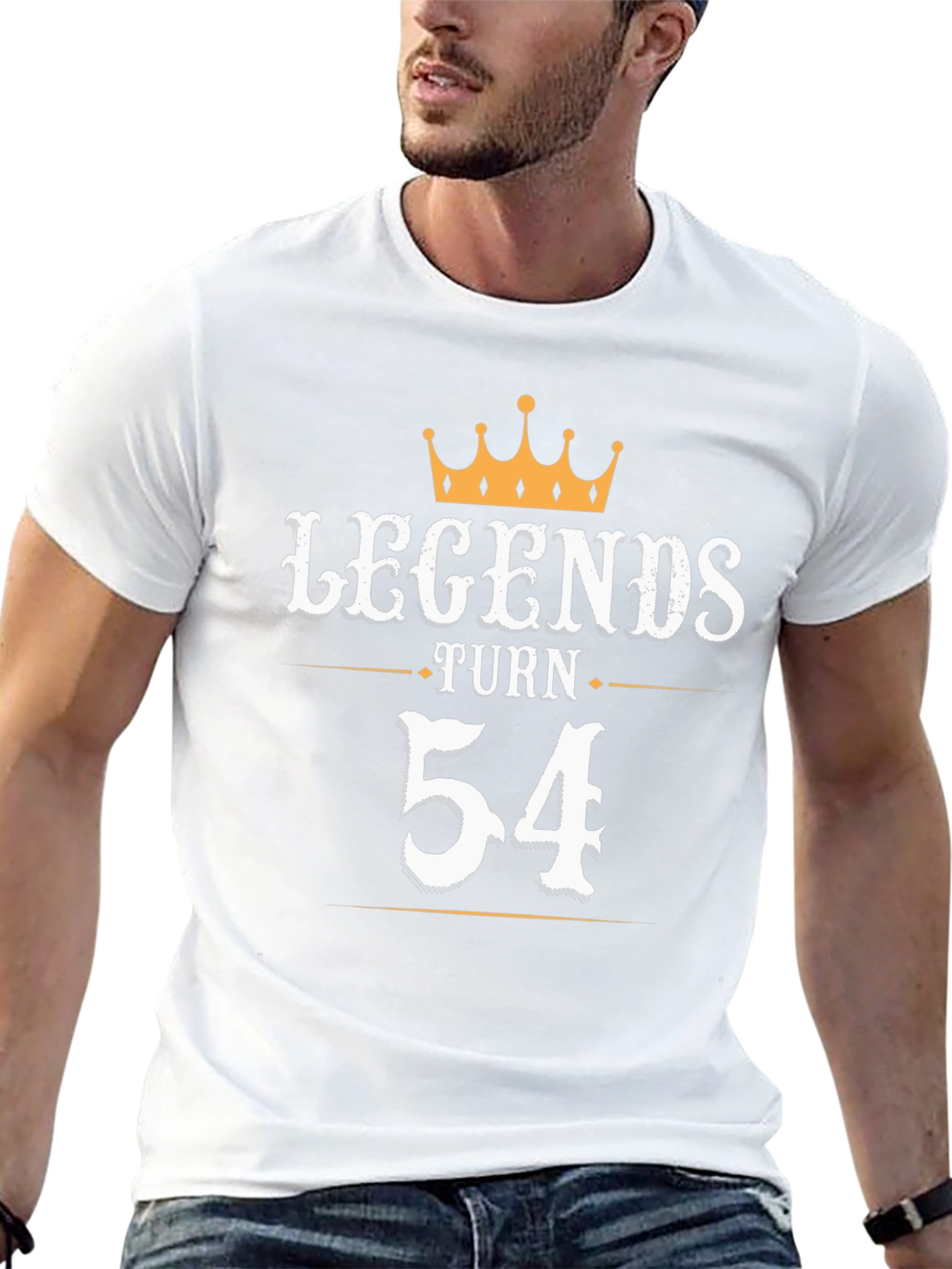 Legends Turn 54 Graphic T-Shirt