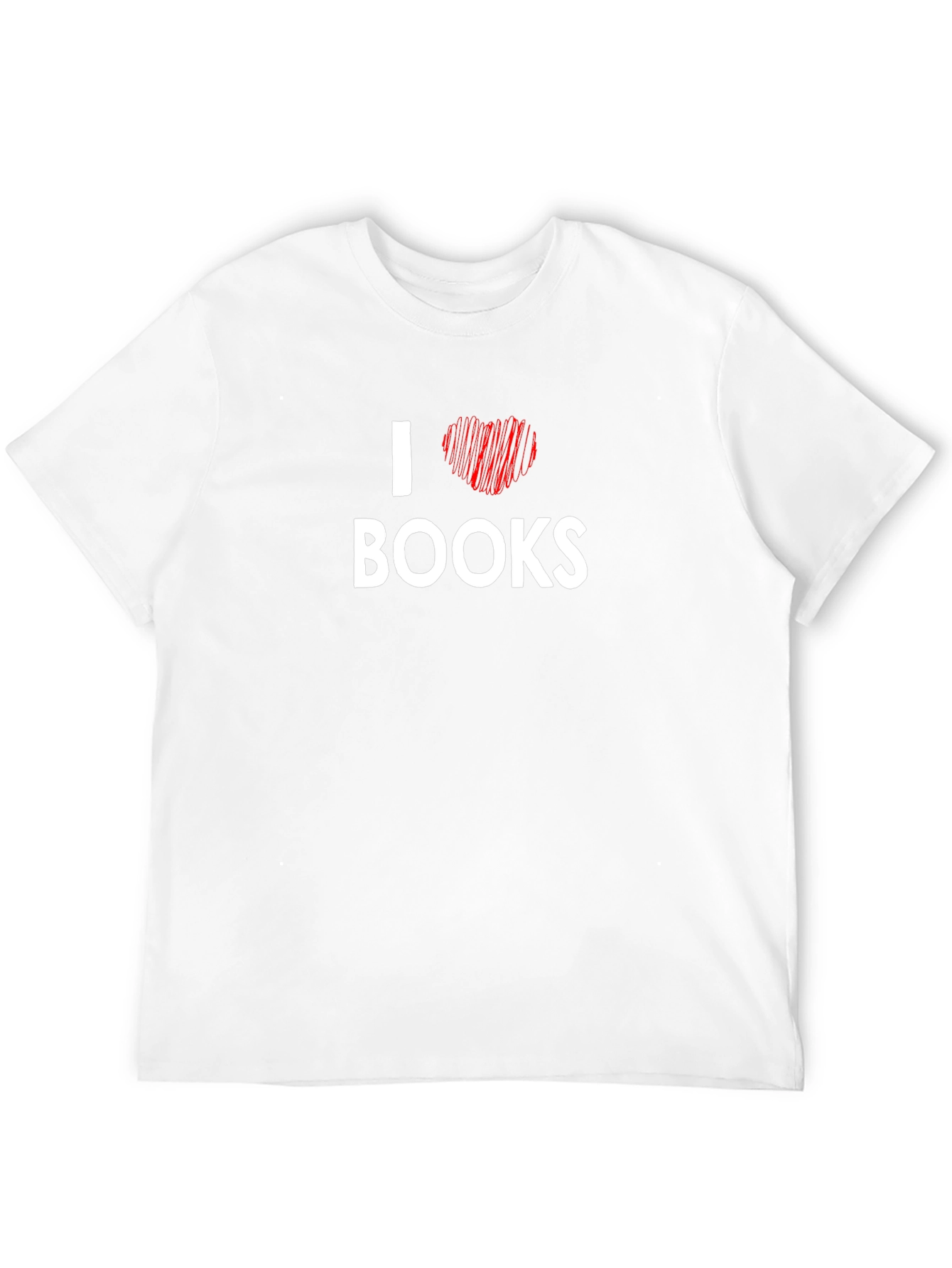 I Heart Books Graphic T-Shirt - Black