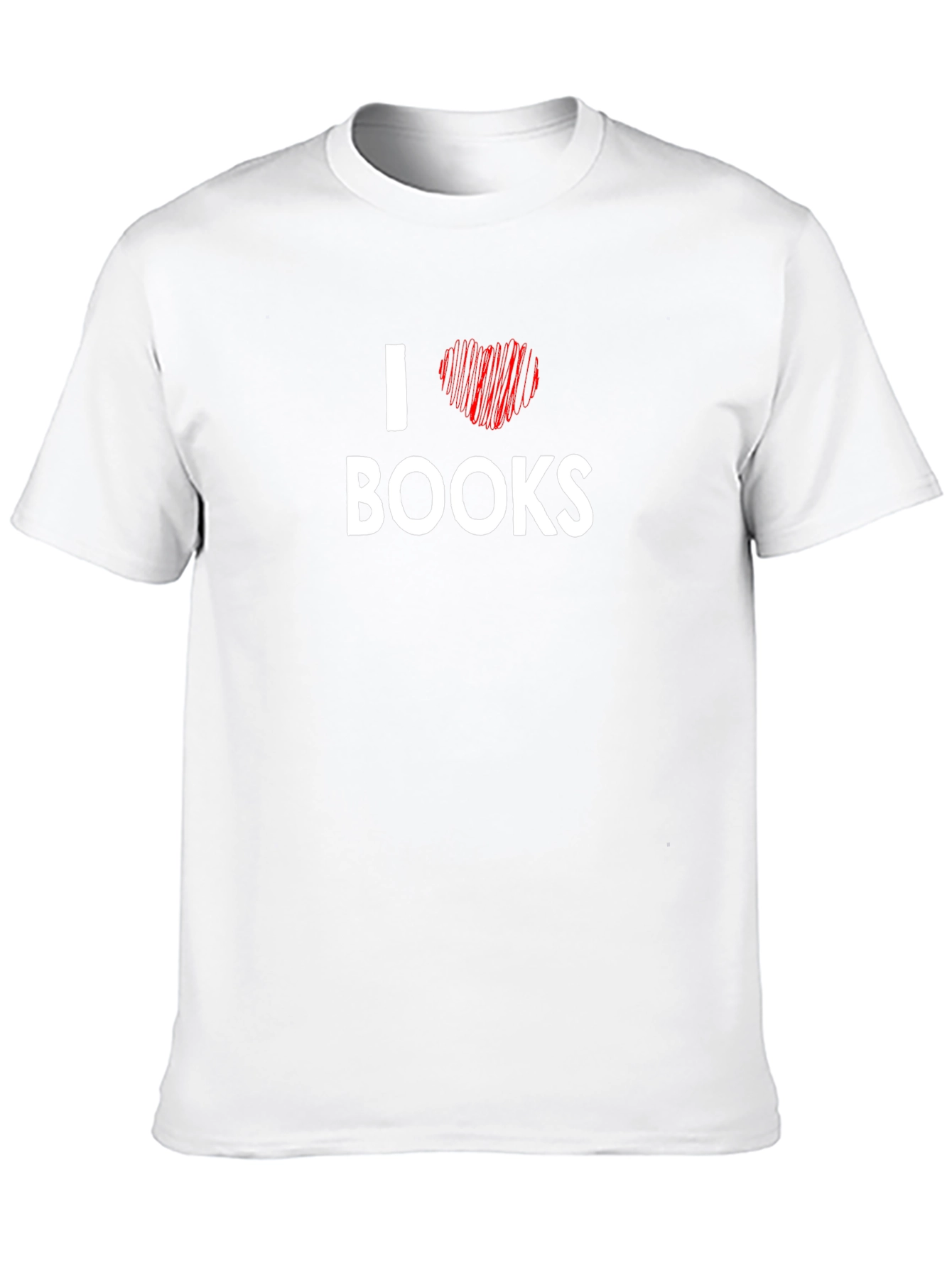 I Heart Books Graphic T-Shirt - Black