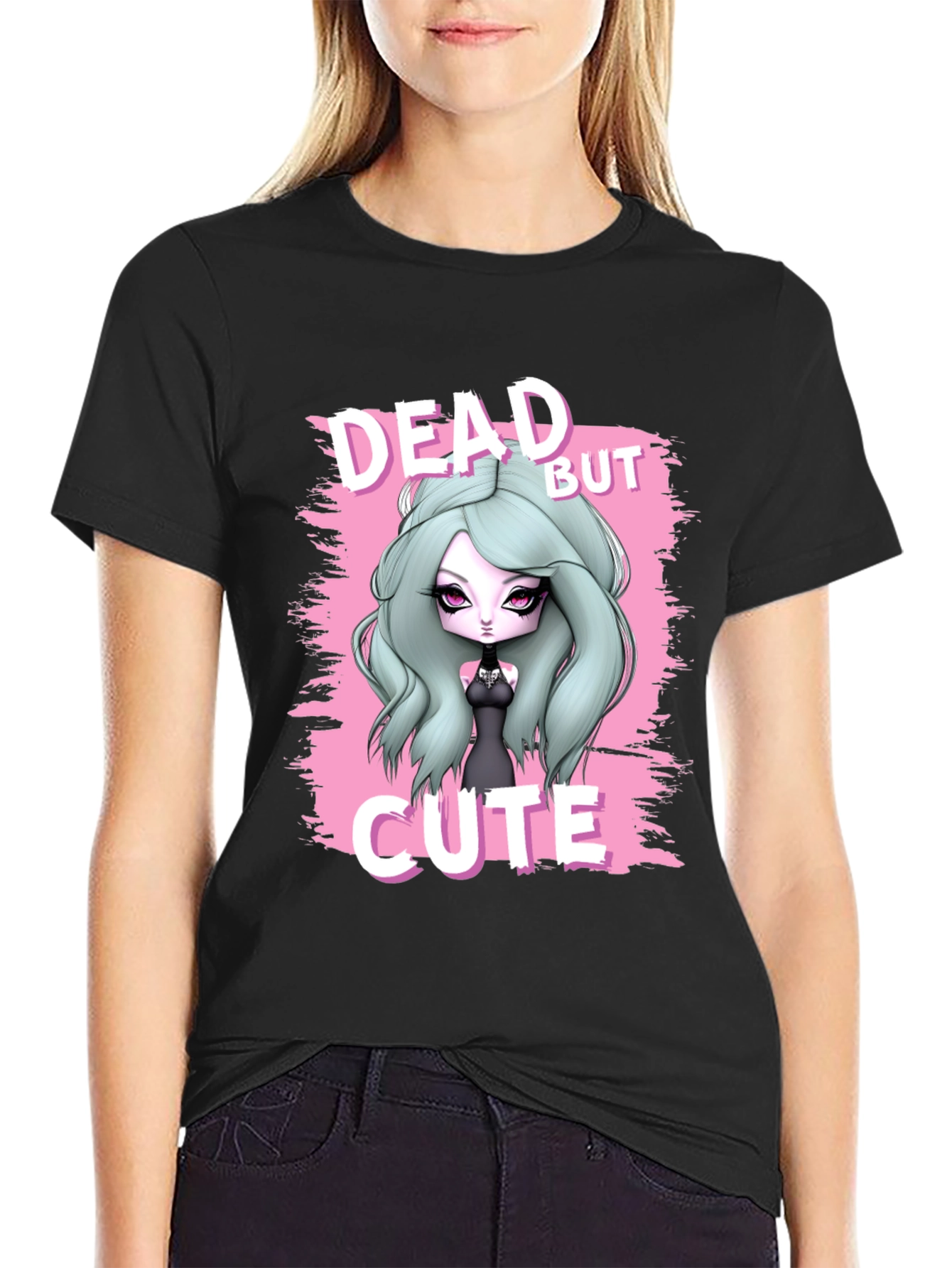 Dead But Cute Graphic T-Shirt