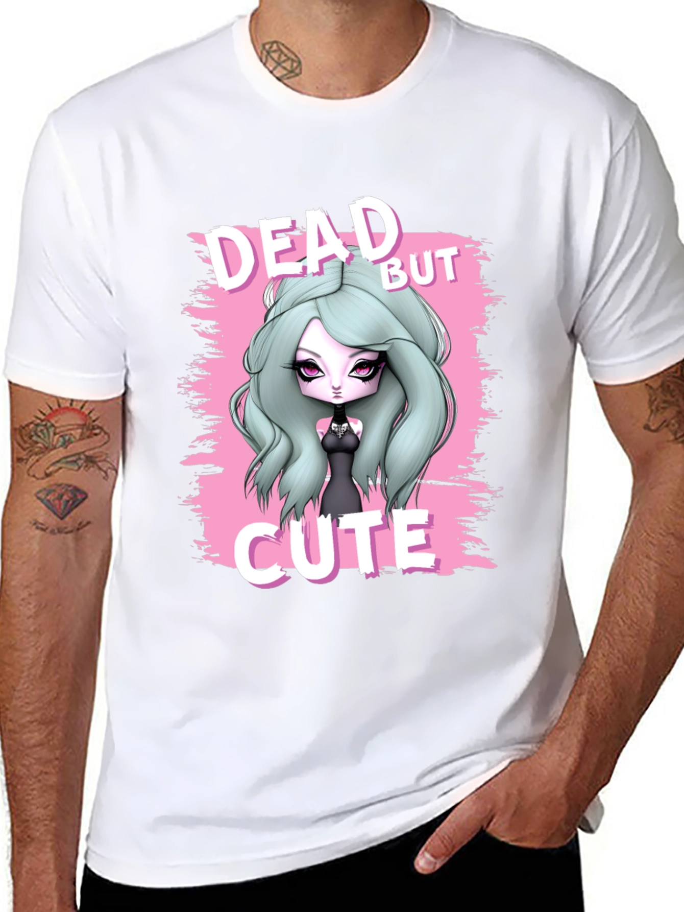 Dead But Cute Graphic T-Shirt