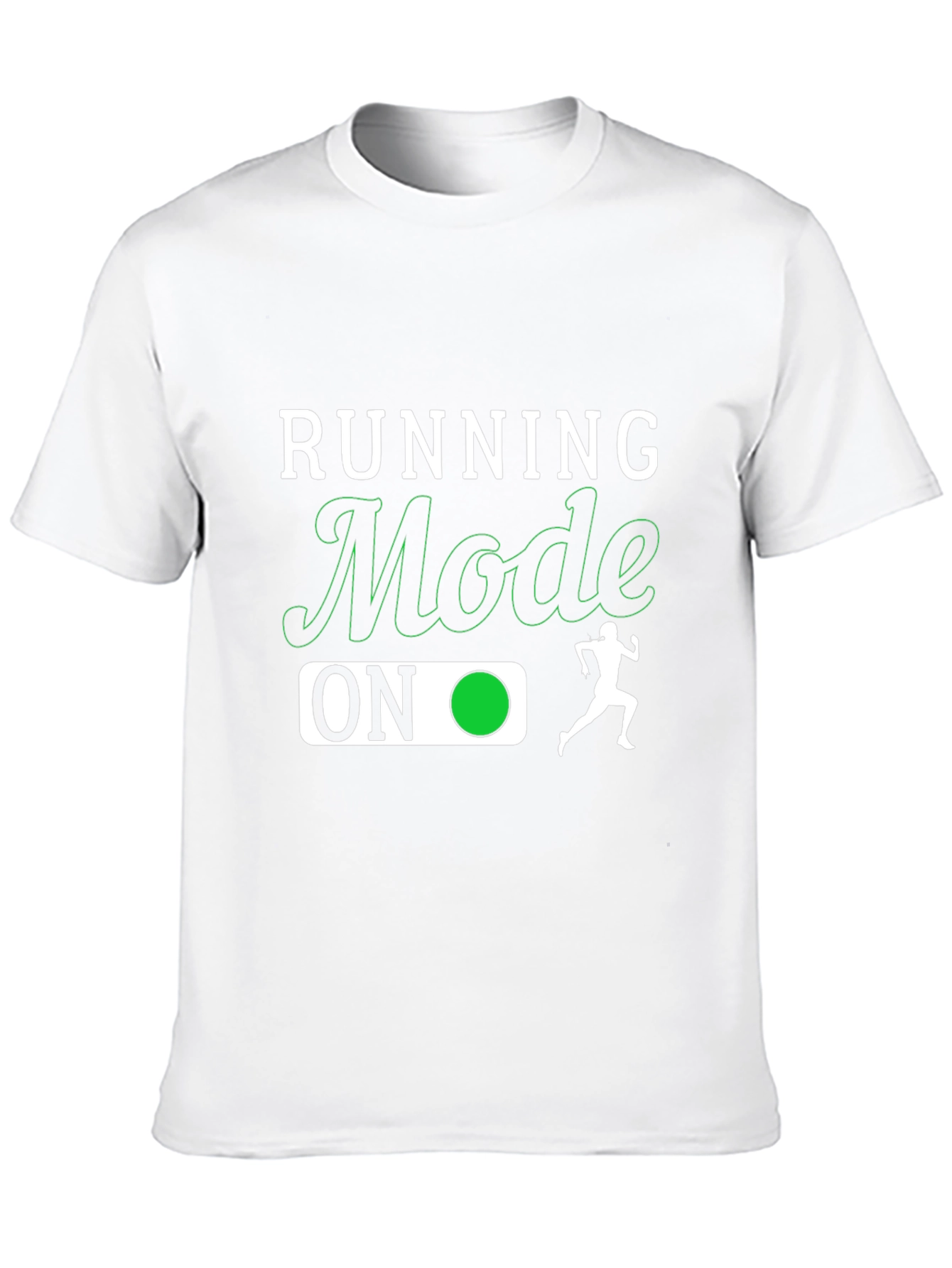 Running Mode On Graphic T-Shirt