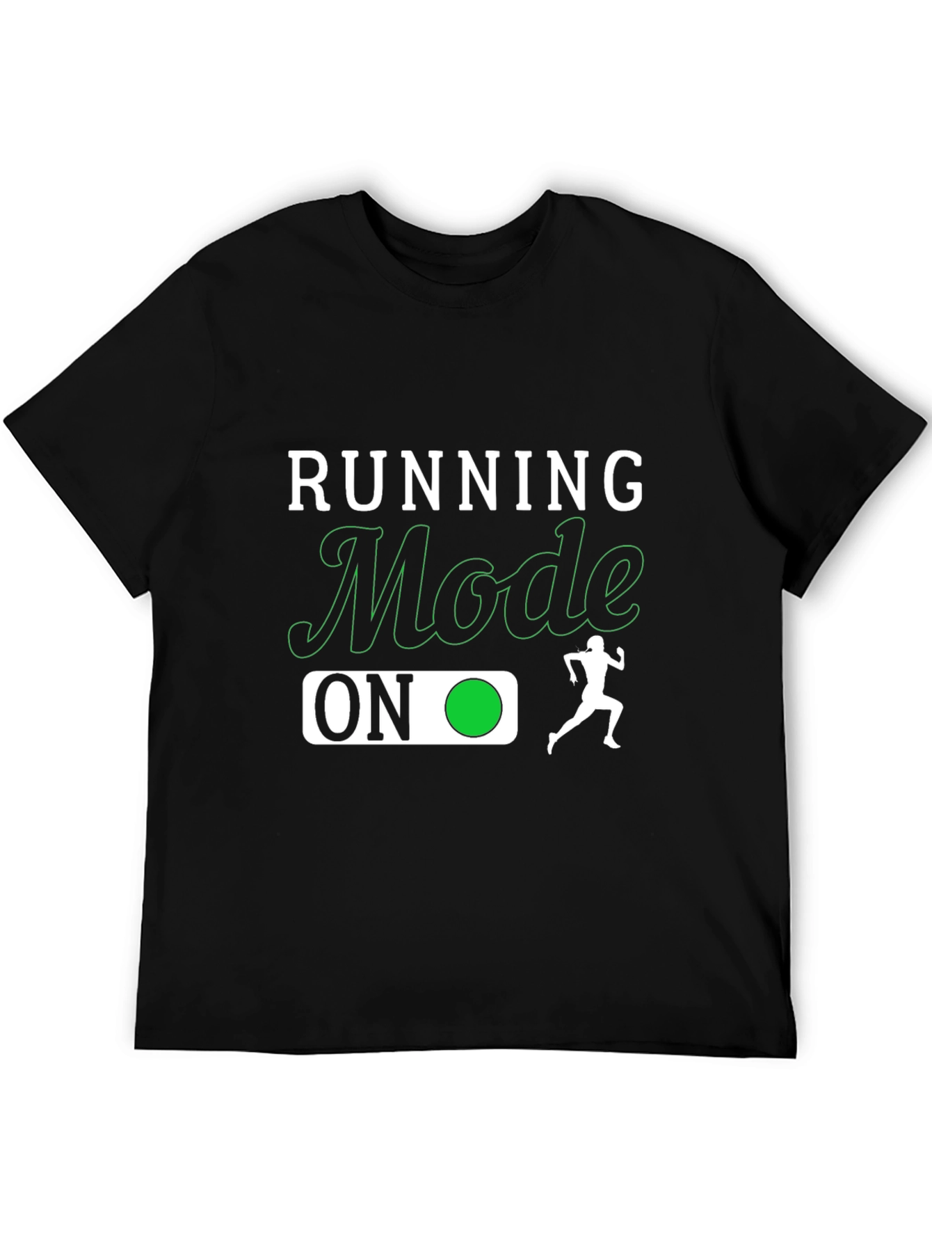 Running Mode On Graphic T-Shirt