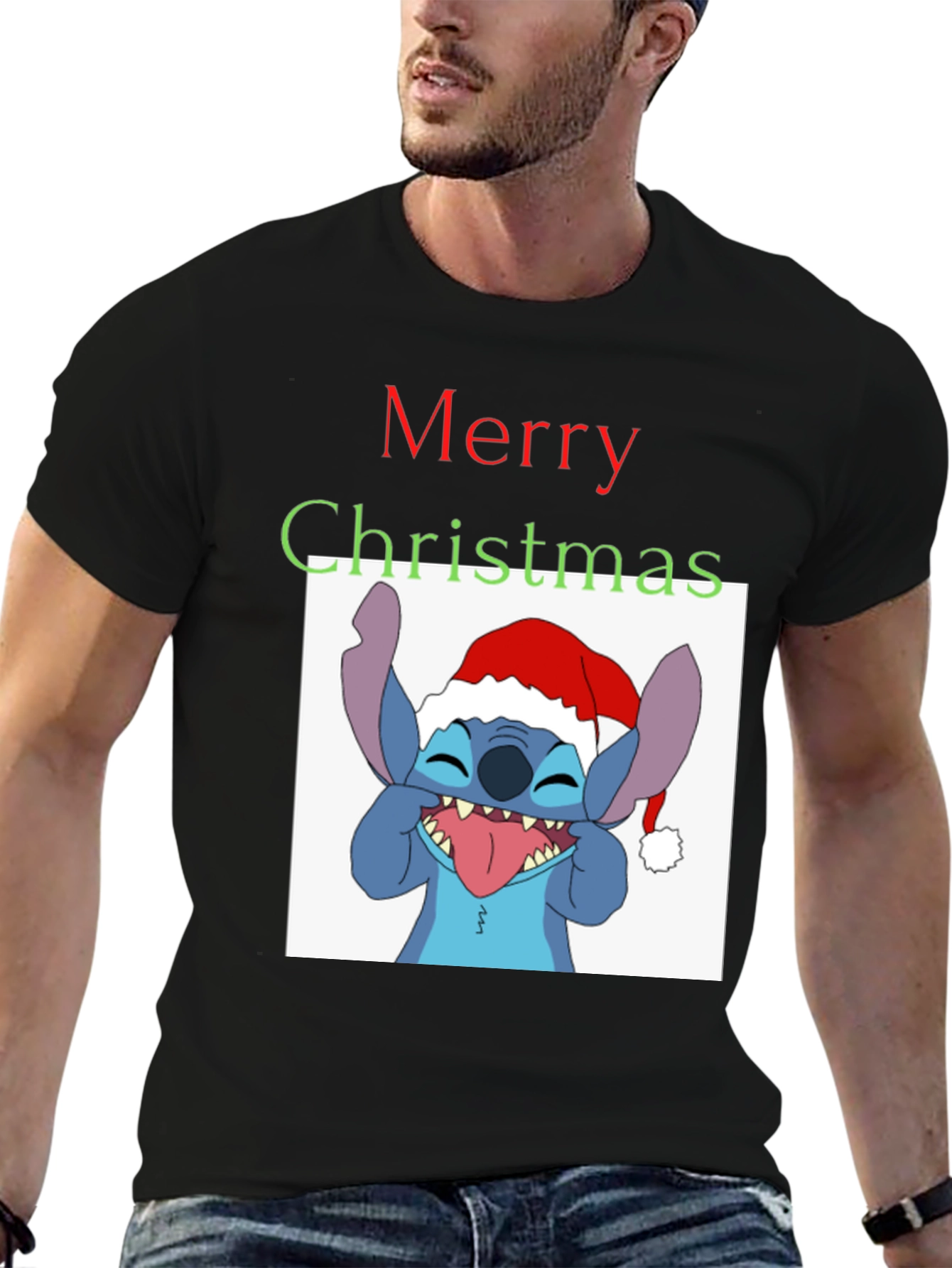 Merry Christmas Stitch T-Shirt