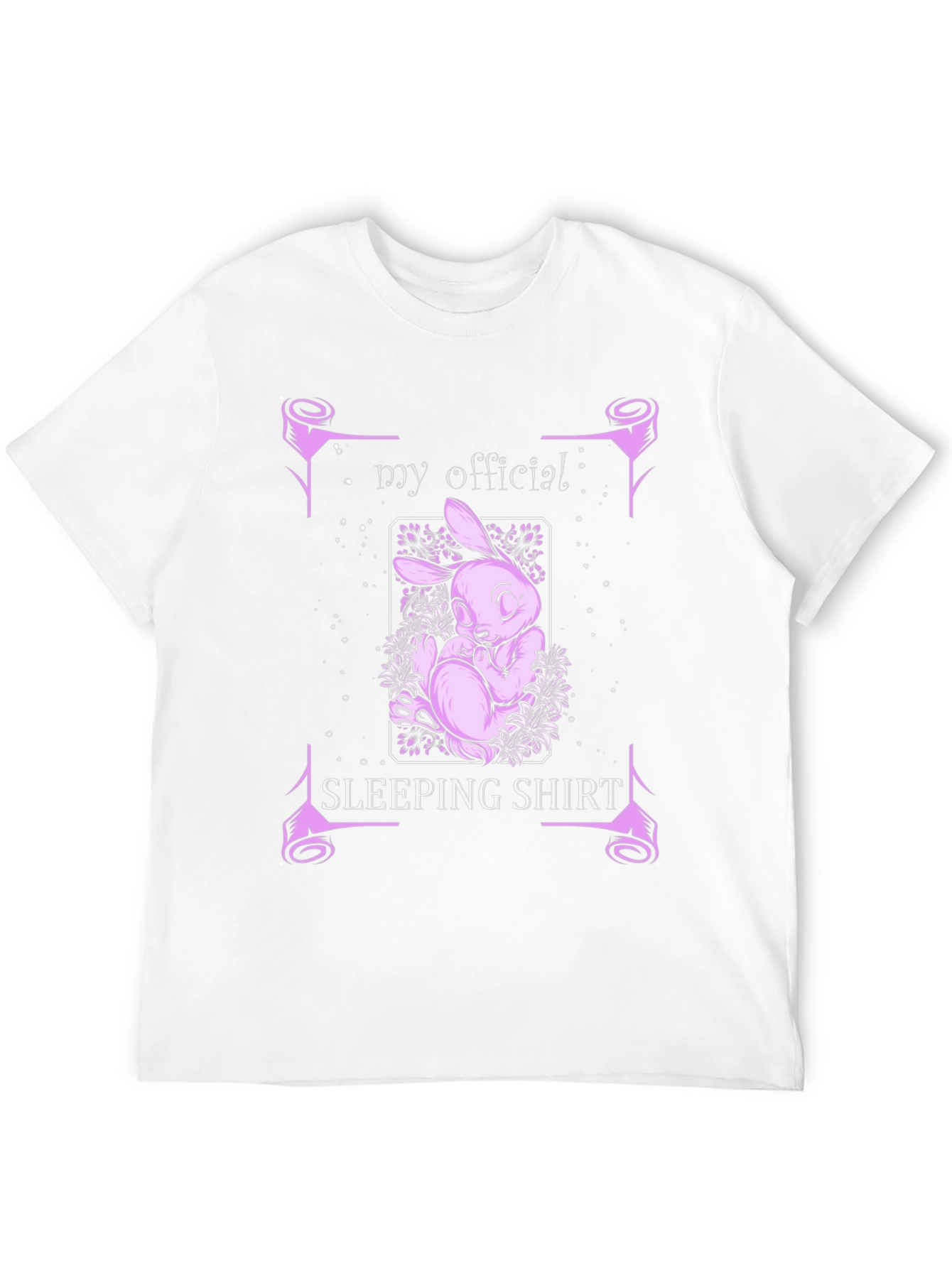My Official Sleeping Shirt - Bunny Graphic Tee