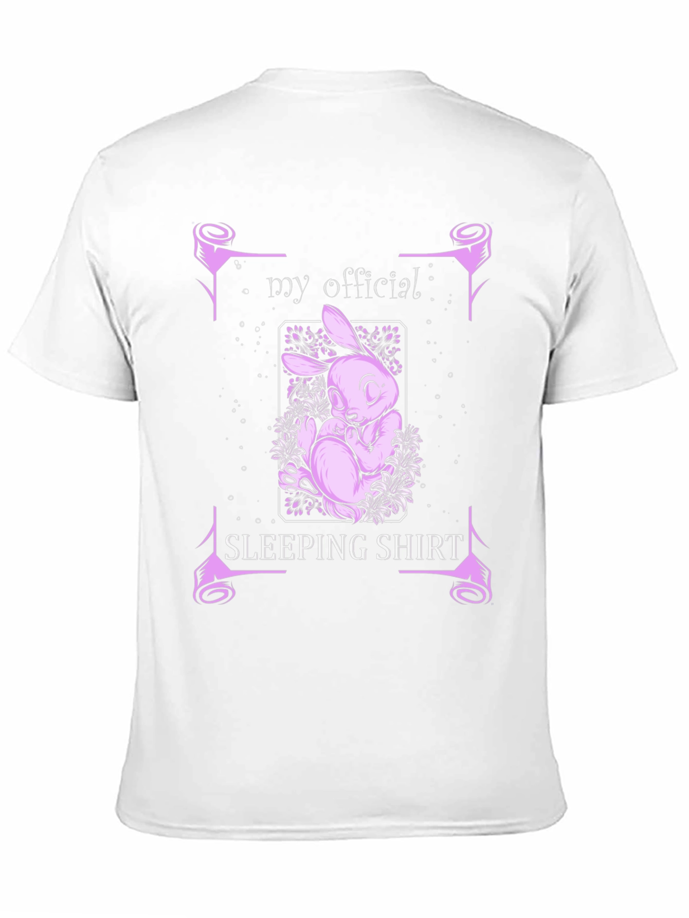 My Official Sleeping Shirt - Bunny Graphic Tee