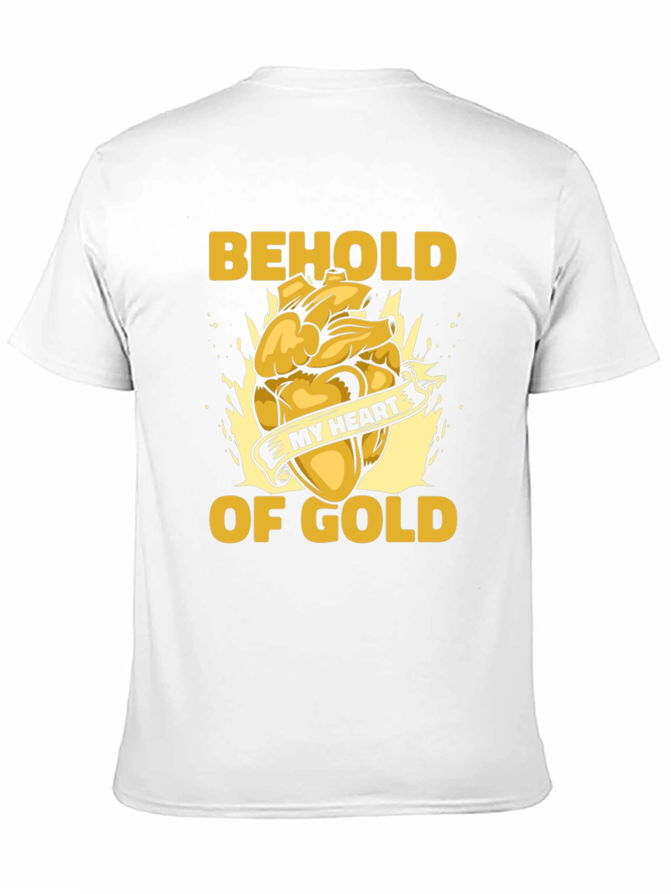 Behold My Heart of Gold Graphic Tee