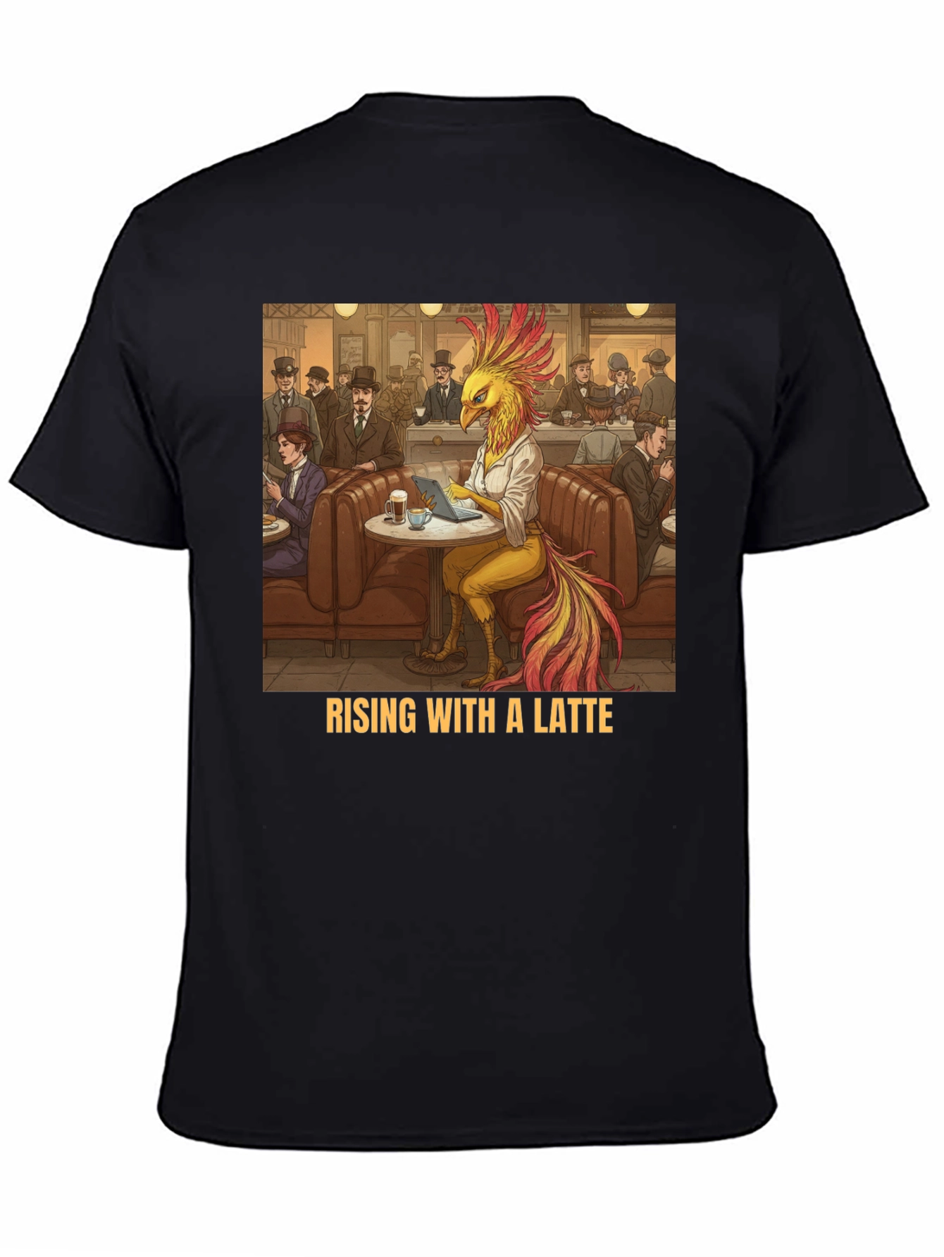 Rising with a Latte T-Shirt